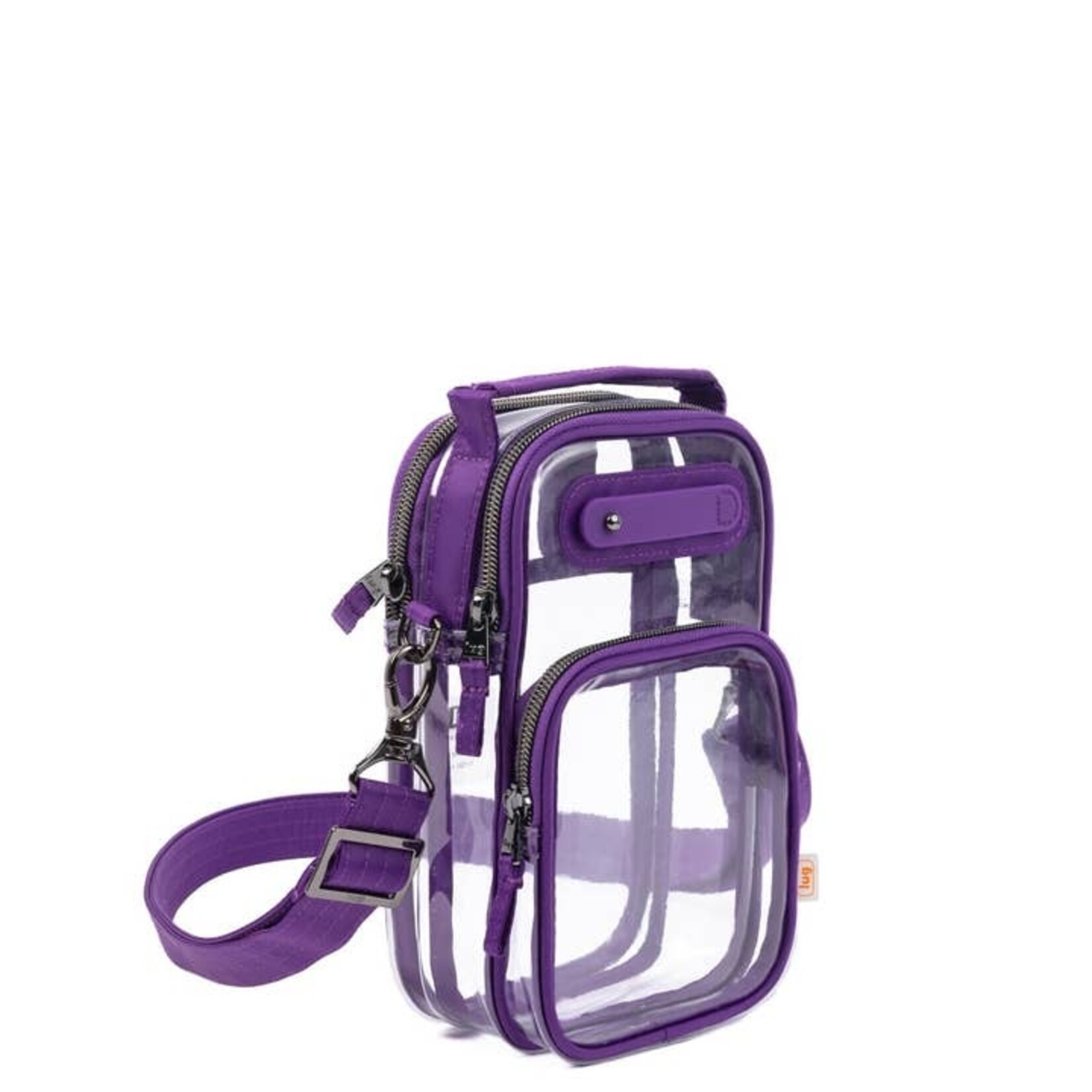 Lug 25019 Grape Purple - Skeeter Mini Clearview Convertible Crossbody