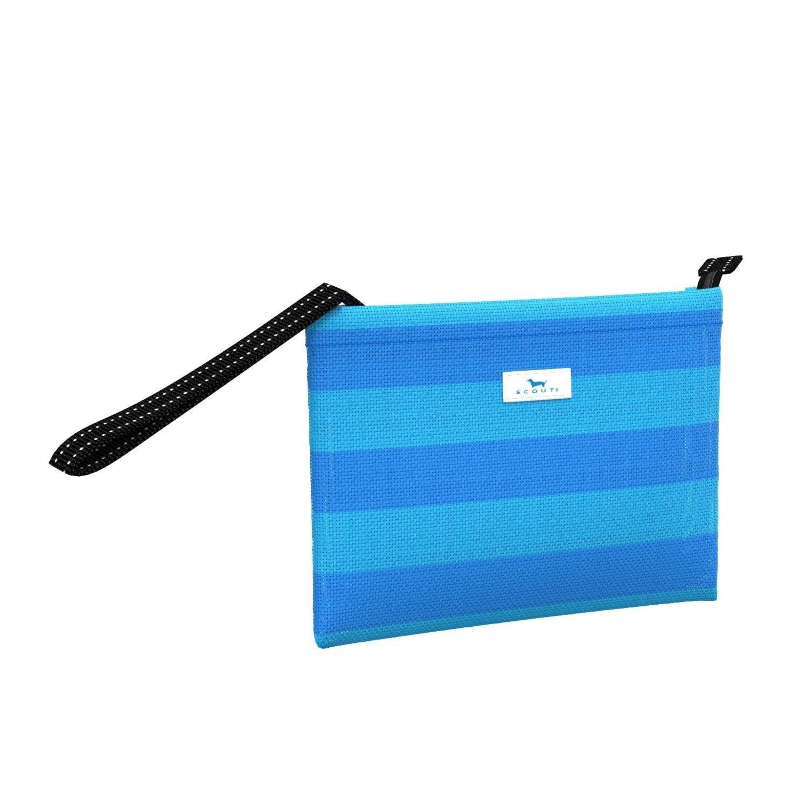 Scout Bags 19329 - Cabana Clutch - French Blue and Pool