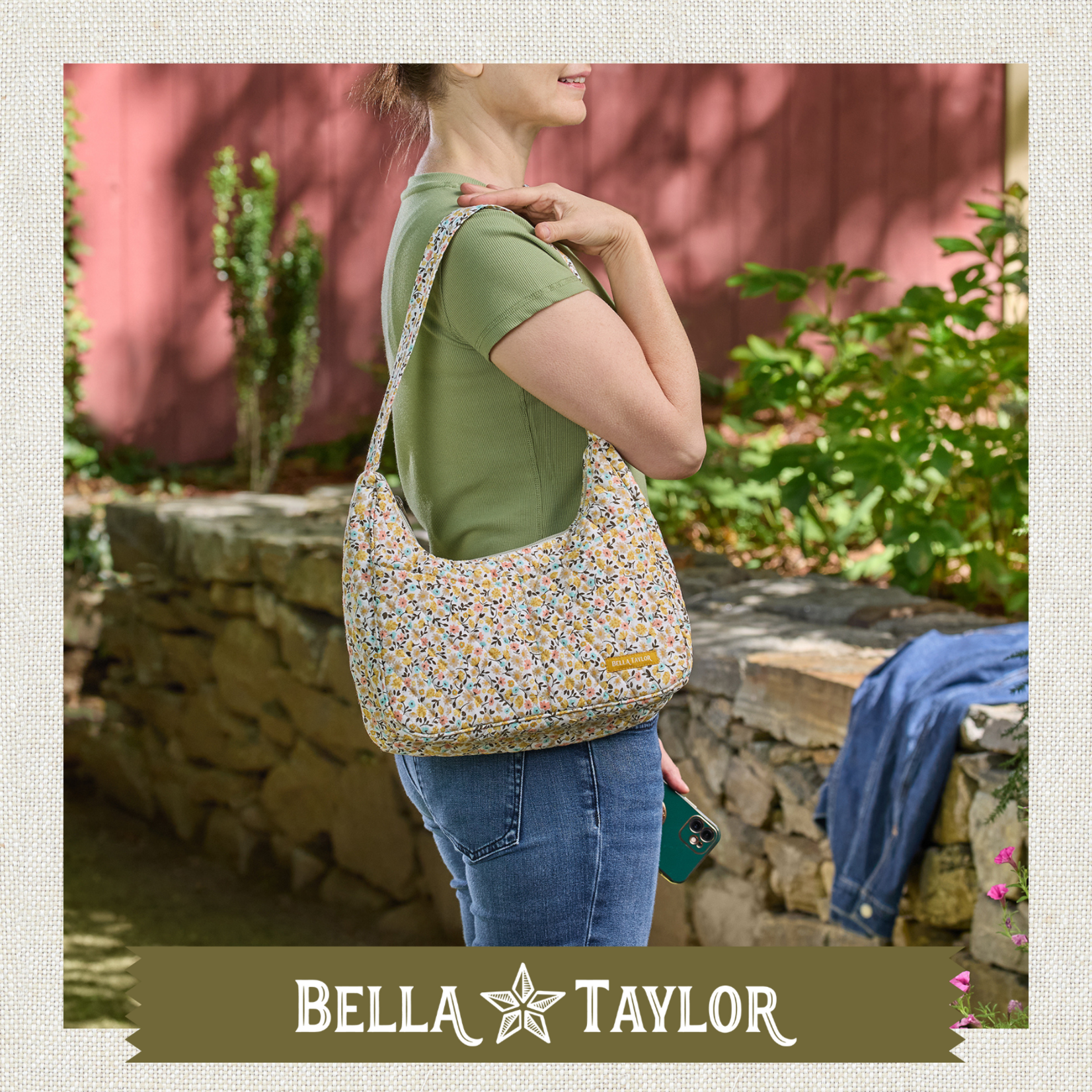 Bella Taylor Blakely Shoulder Bag - Prairie Meadow 2026