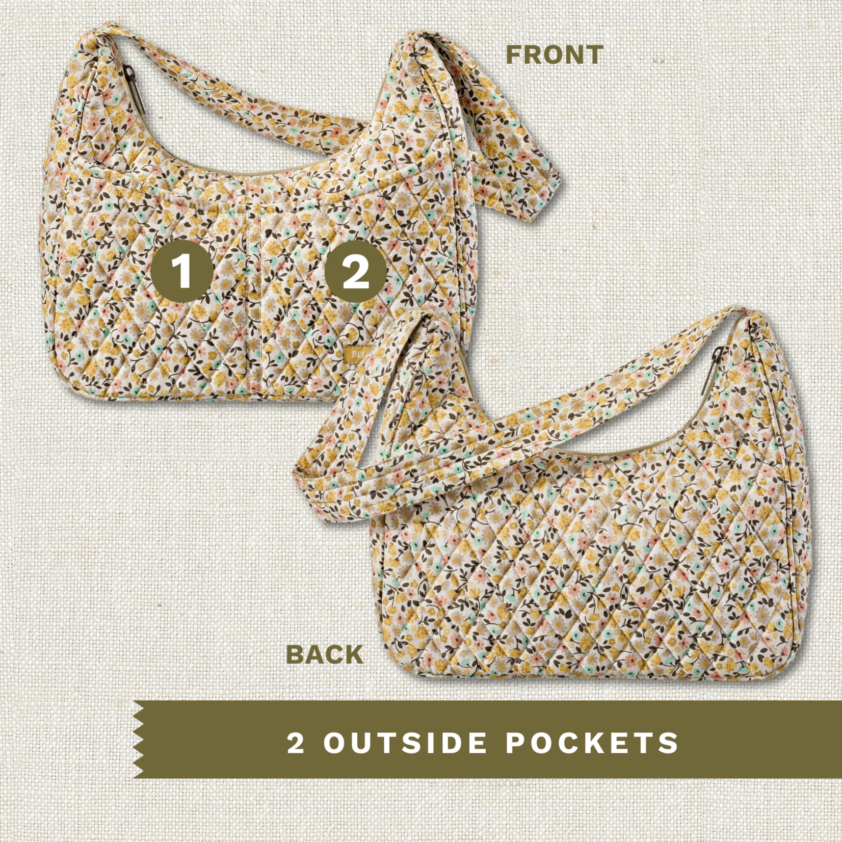 Bella Taylor Blakely Shoulder Bag - Prairie Meadow 2026