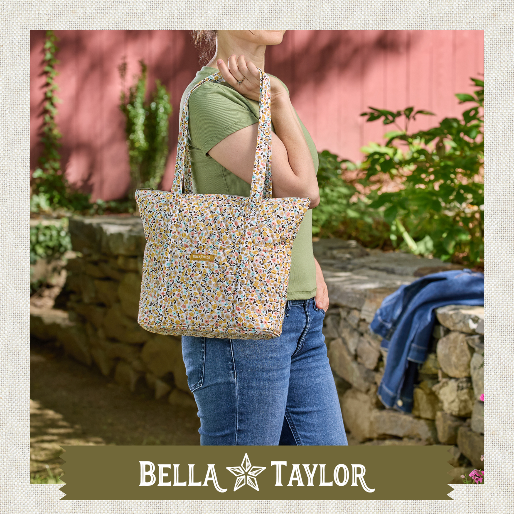 Bella Taylor Stride Tote - Prairie Meadow 2026