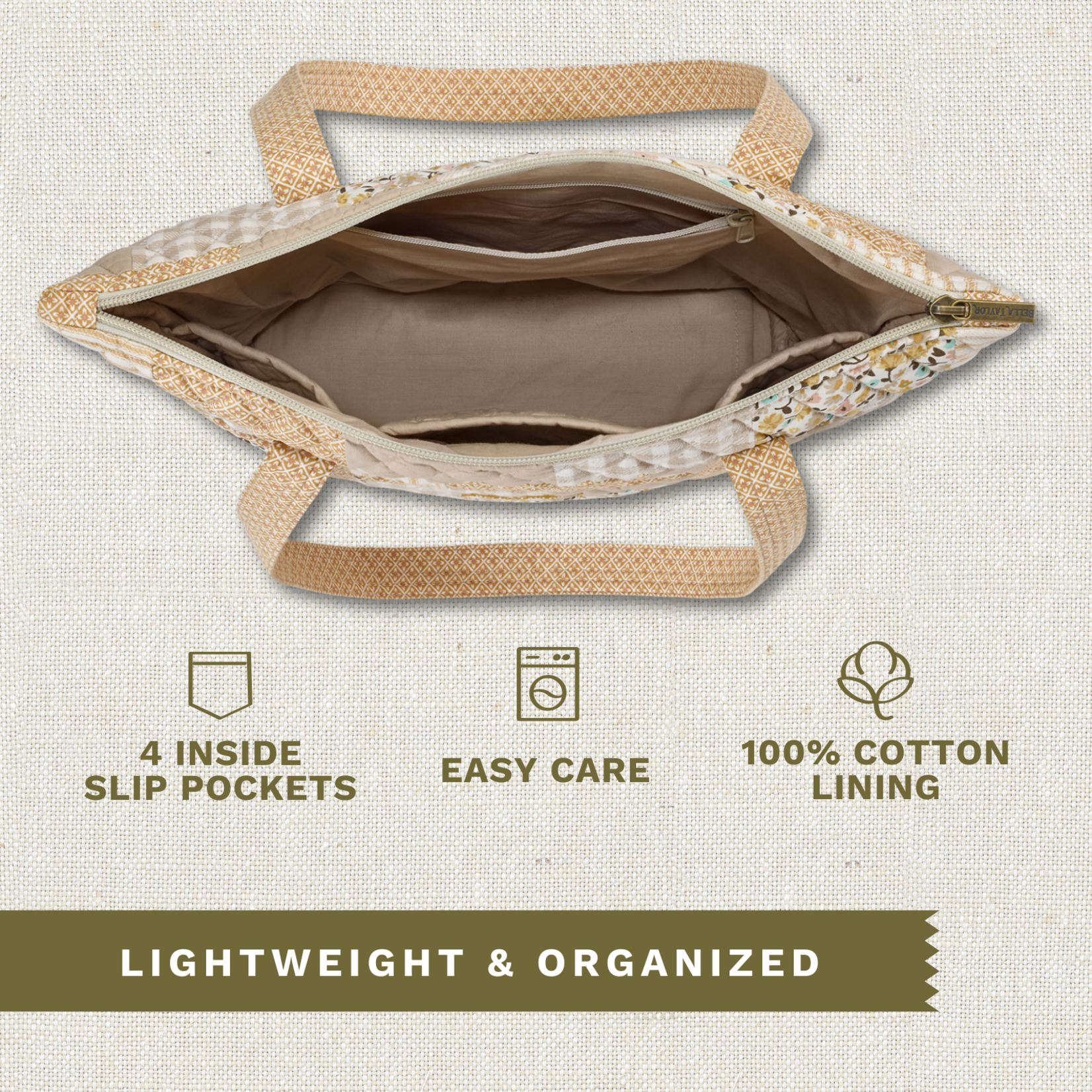 Bella Taylor Stride Tote - Prairie Meadow PATCH 2026