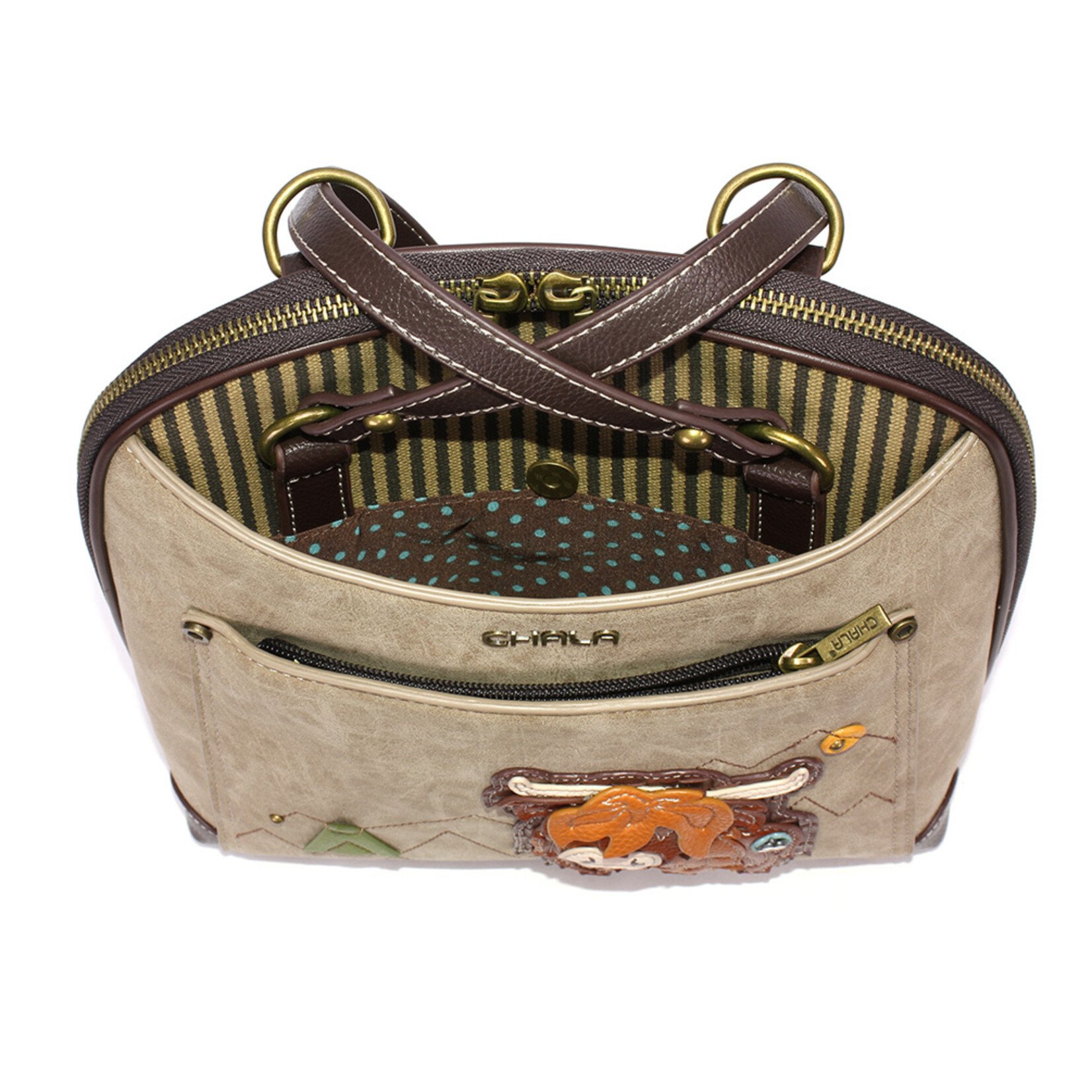 Chala Convertible Backpack - Highland Cow