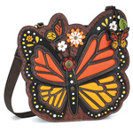 Chala Novelty Purse - Monarch Butterfly