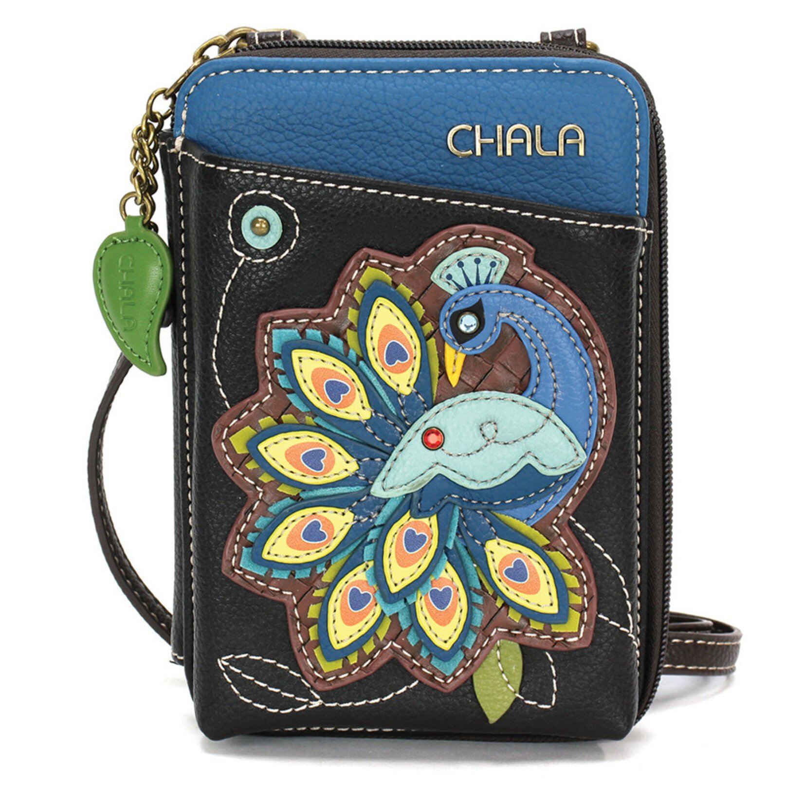 Chala Wallet Crossbody - Peacock