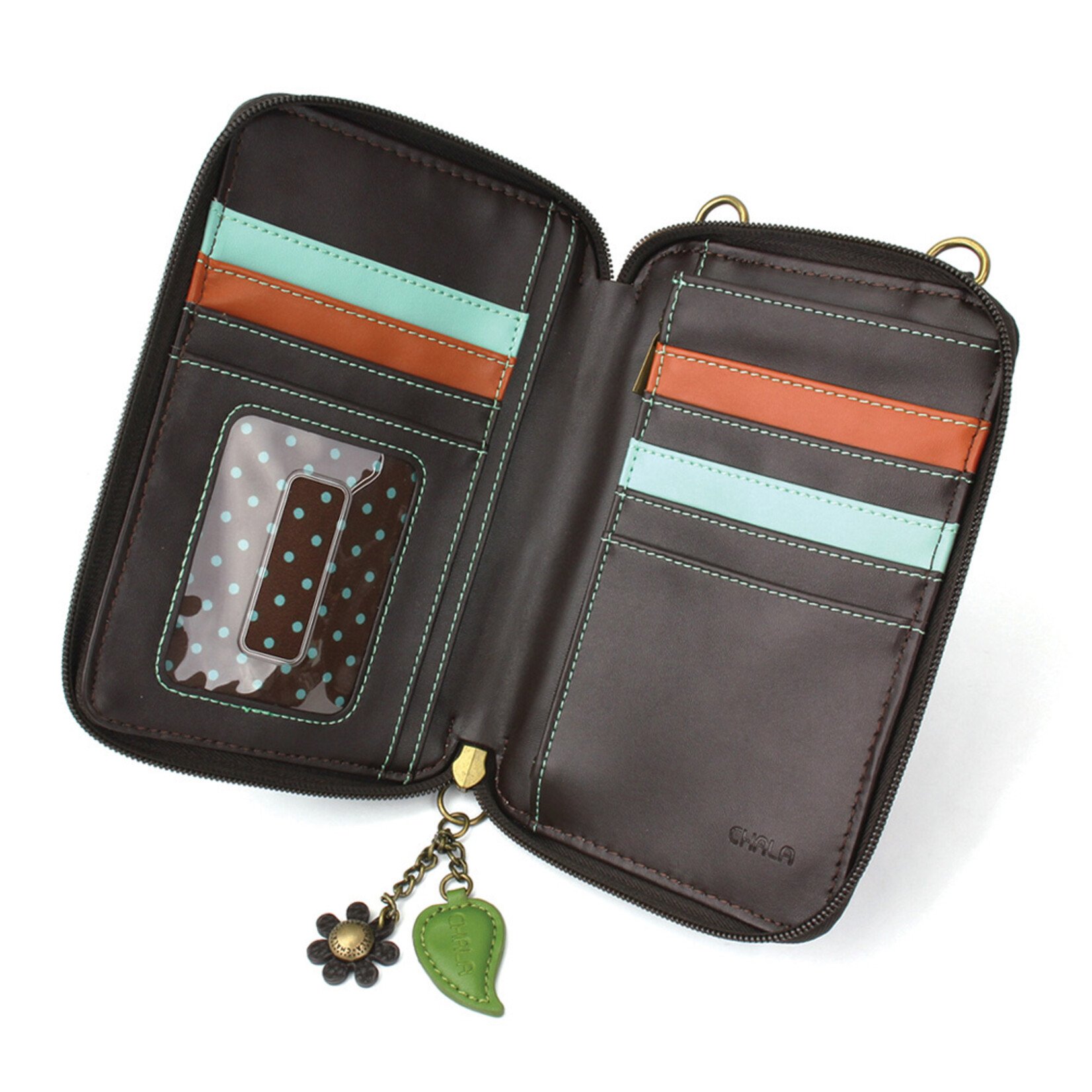 Chala Wallet Crossbody - Peacock