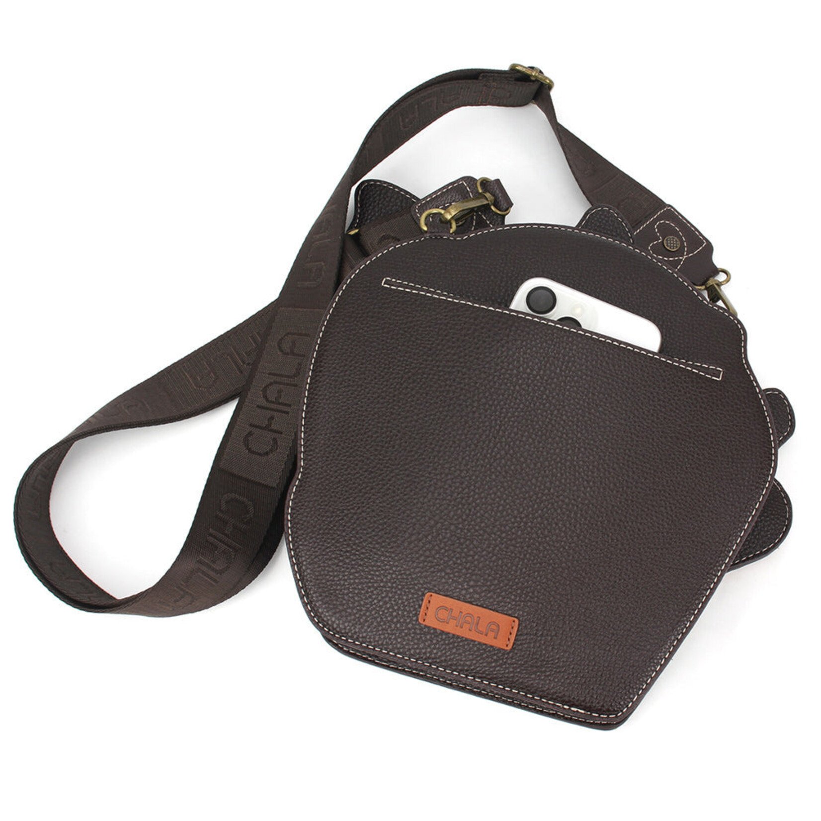 Chala Novelty Purse - Spotted Pink Pig