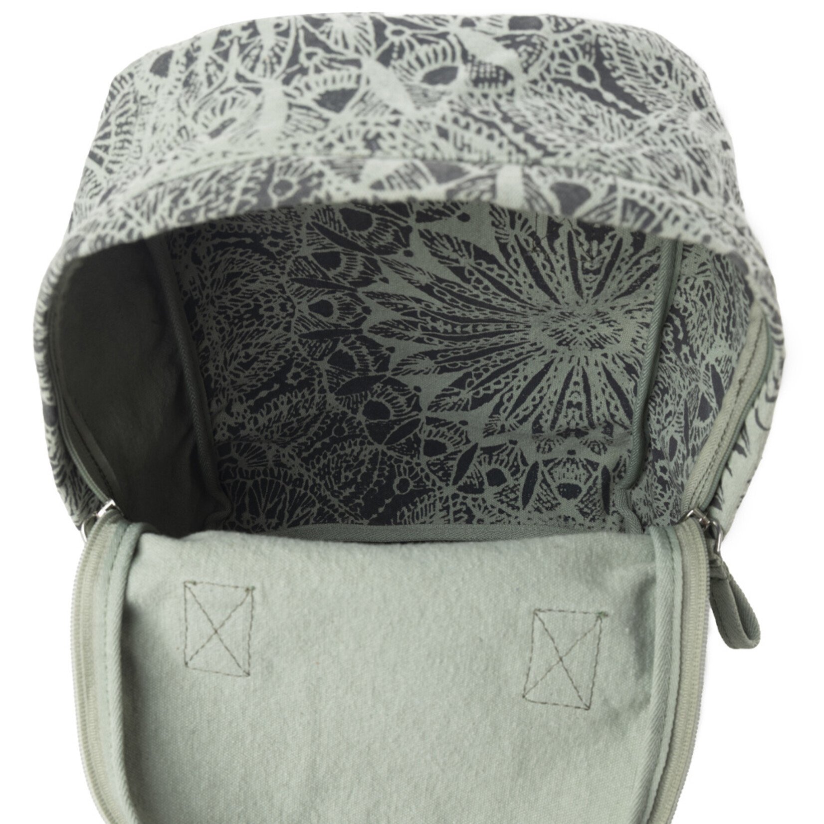 Myra Bags S-12976 Juniper Bloom Backpack Forest Lace 2026