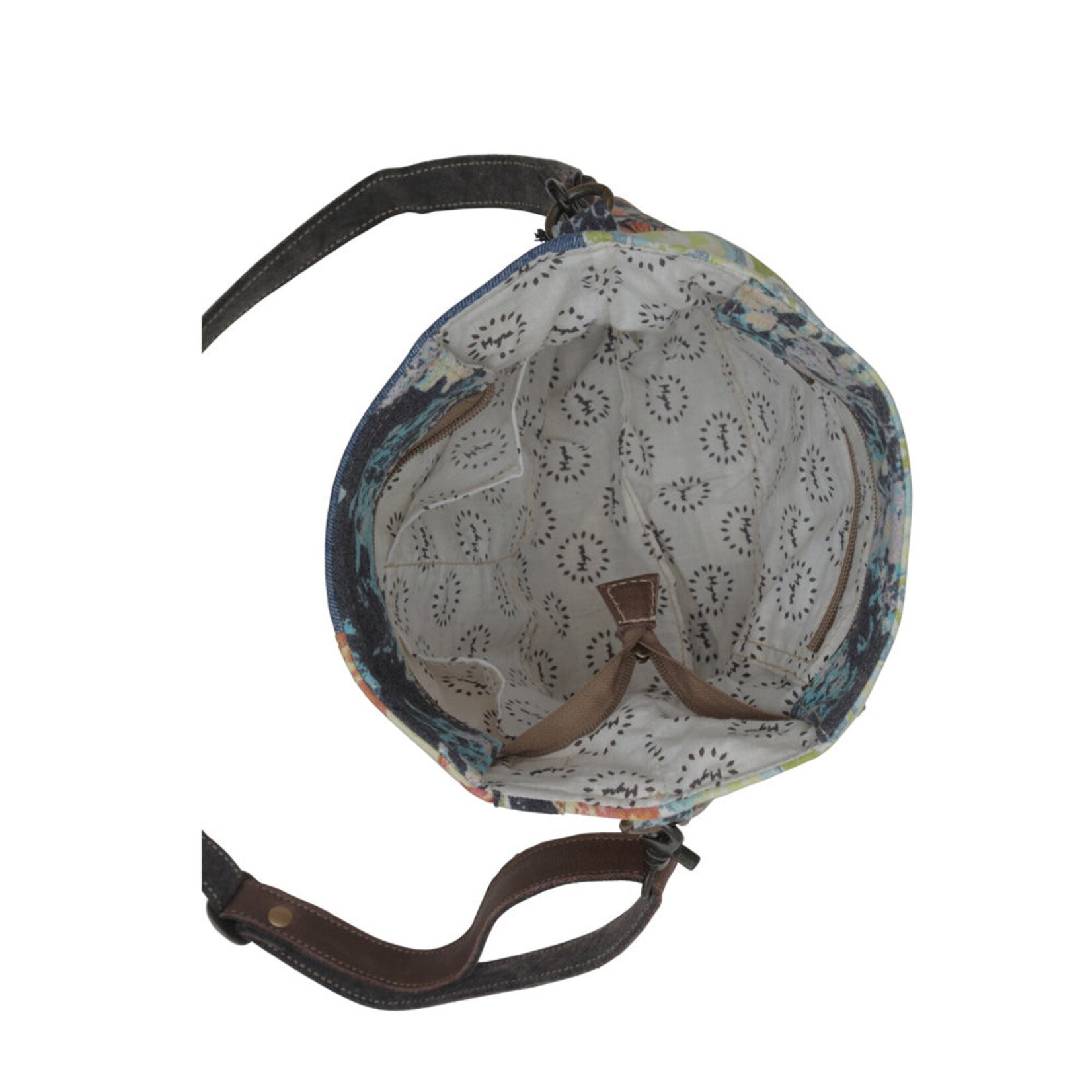 Myra Bags S-6396 Le Fleur Blu Shoulder Bag 2026