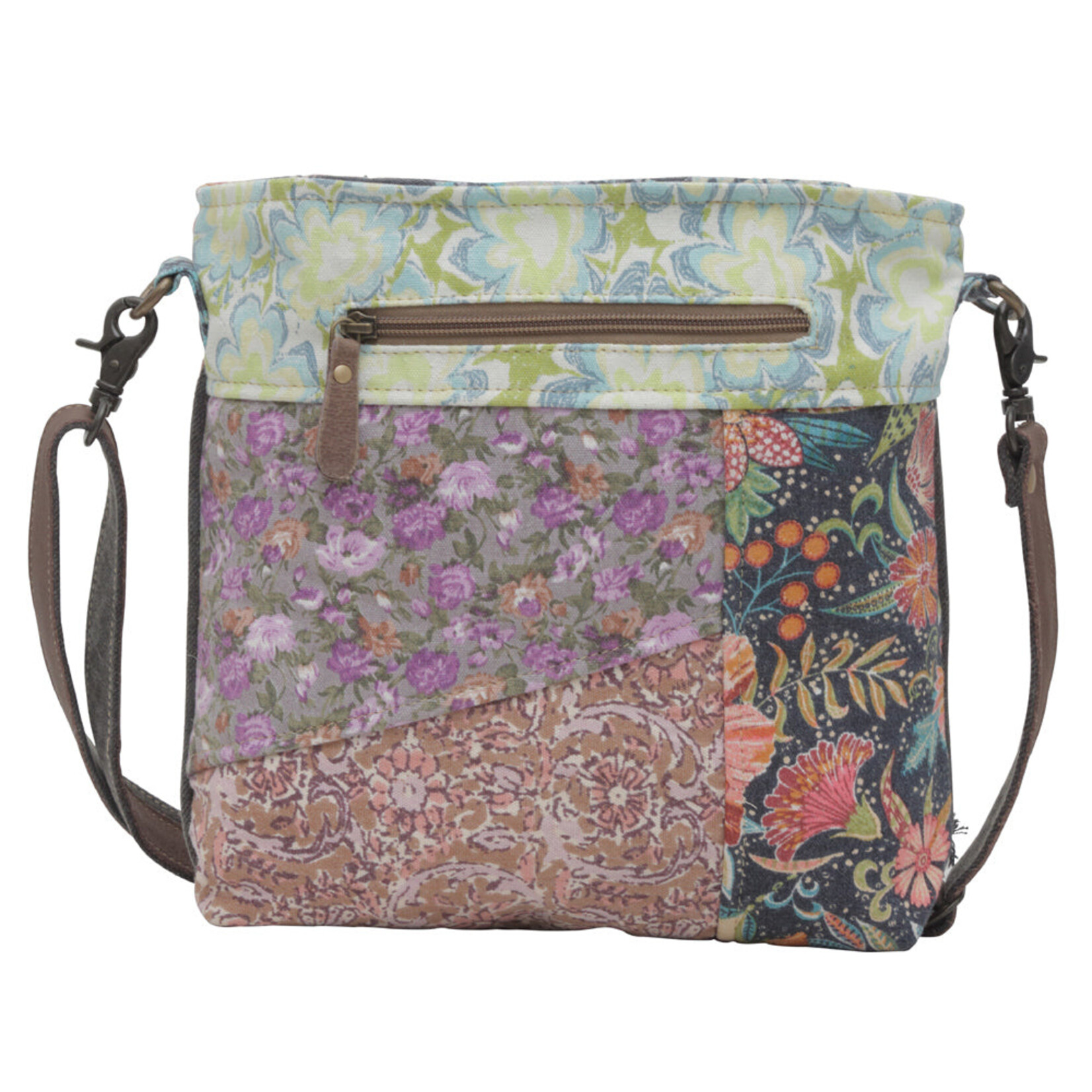 Myra Bags S-6396 Le Fleur Blu Shoulder Bag 2026