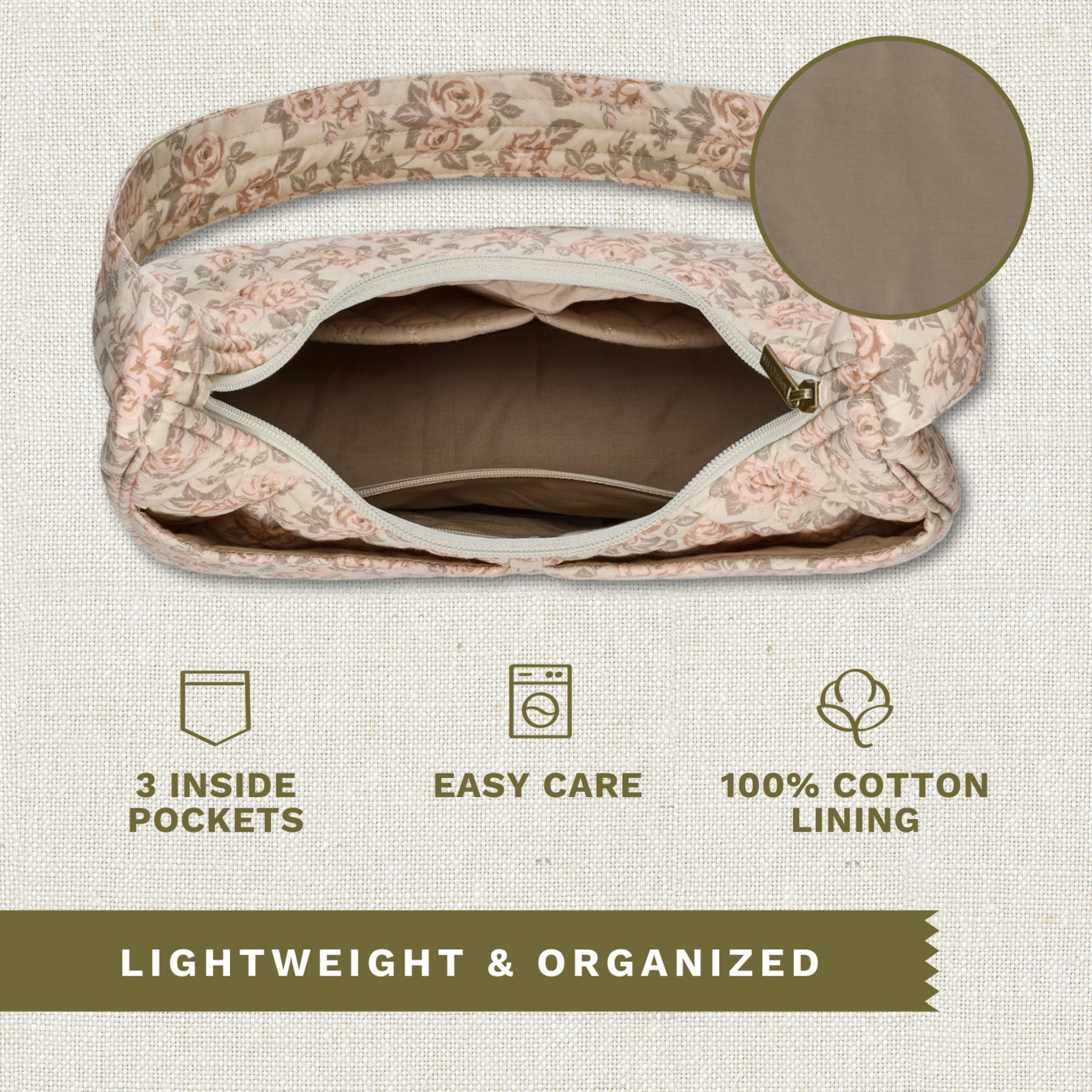 Bella Taylor Blakely Shoulder Bag - Cameo Rose