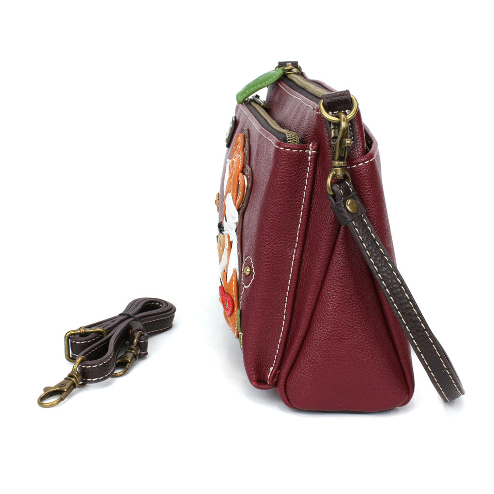 Chala Deluxe Crossbody - Fox Family