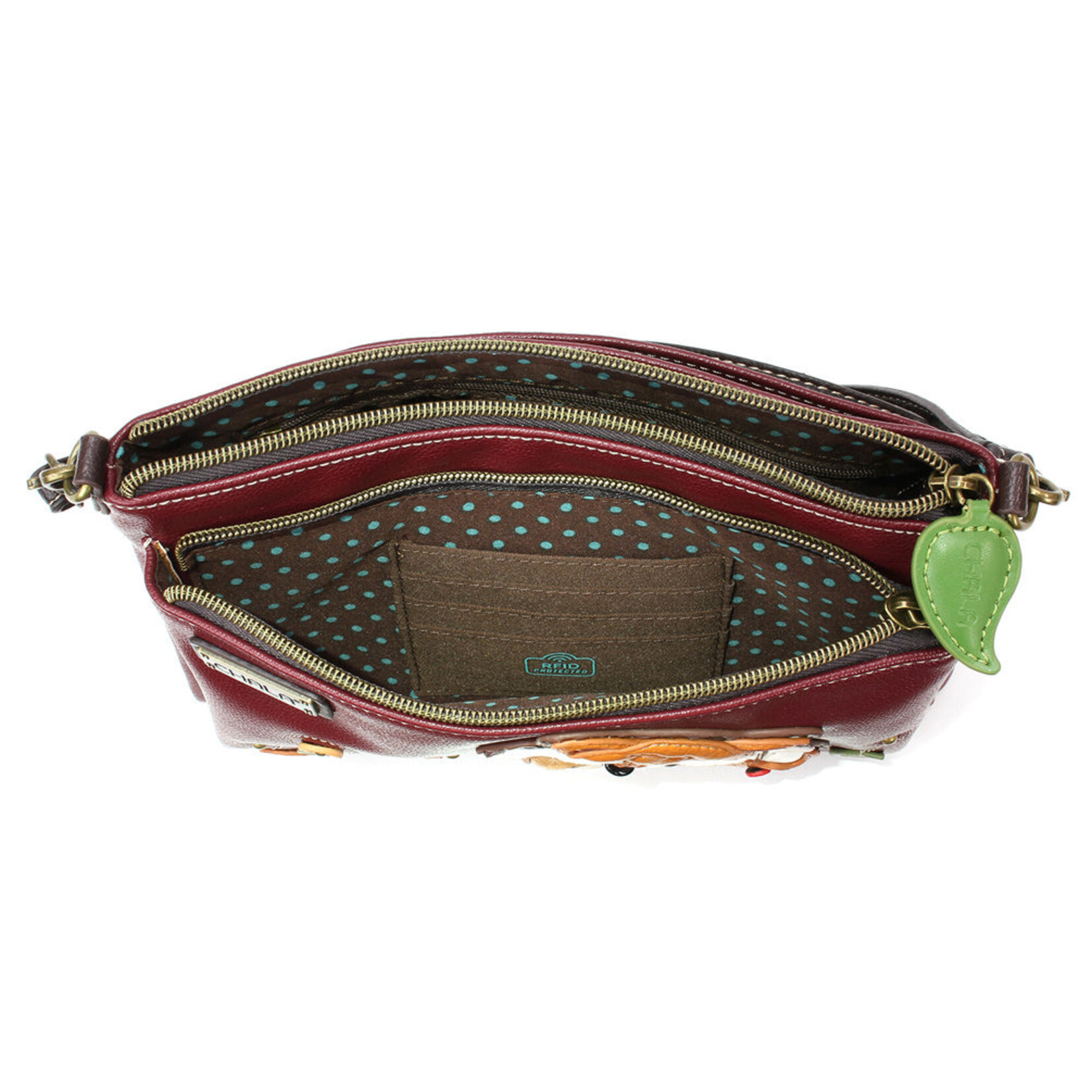 Chala Deluxe Crossbody - Fox Family