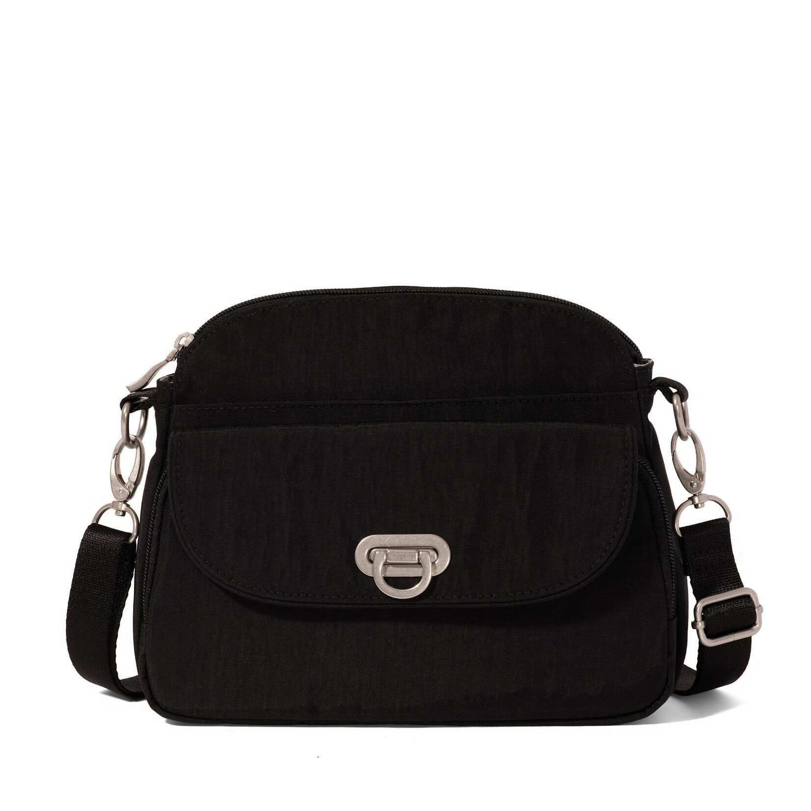 Baggallini Coastal Flip Lock Crossbody - Black 2026