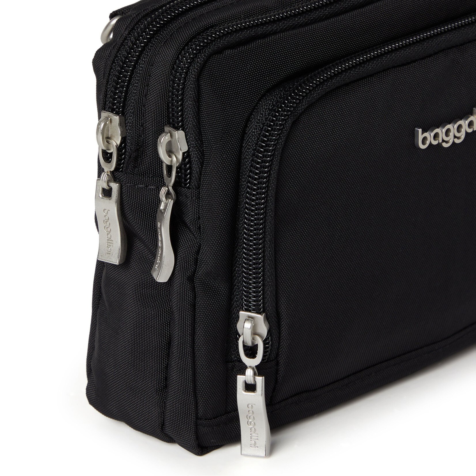 Baggallini Trifecta RFID Wallet Crossbody - Black 2026