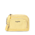 Baggallini Trifecta RFID Wallet Crossbody - Butter Yellow 2026