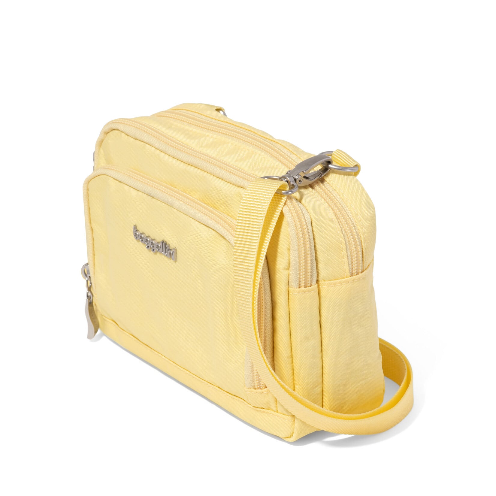 Baggallini Trifecta RFID Wallet Crossbody - Butter Yellow 2026