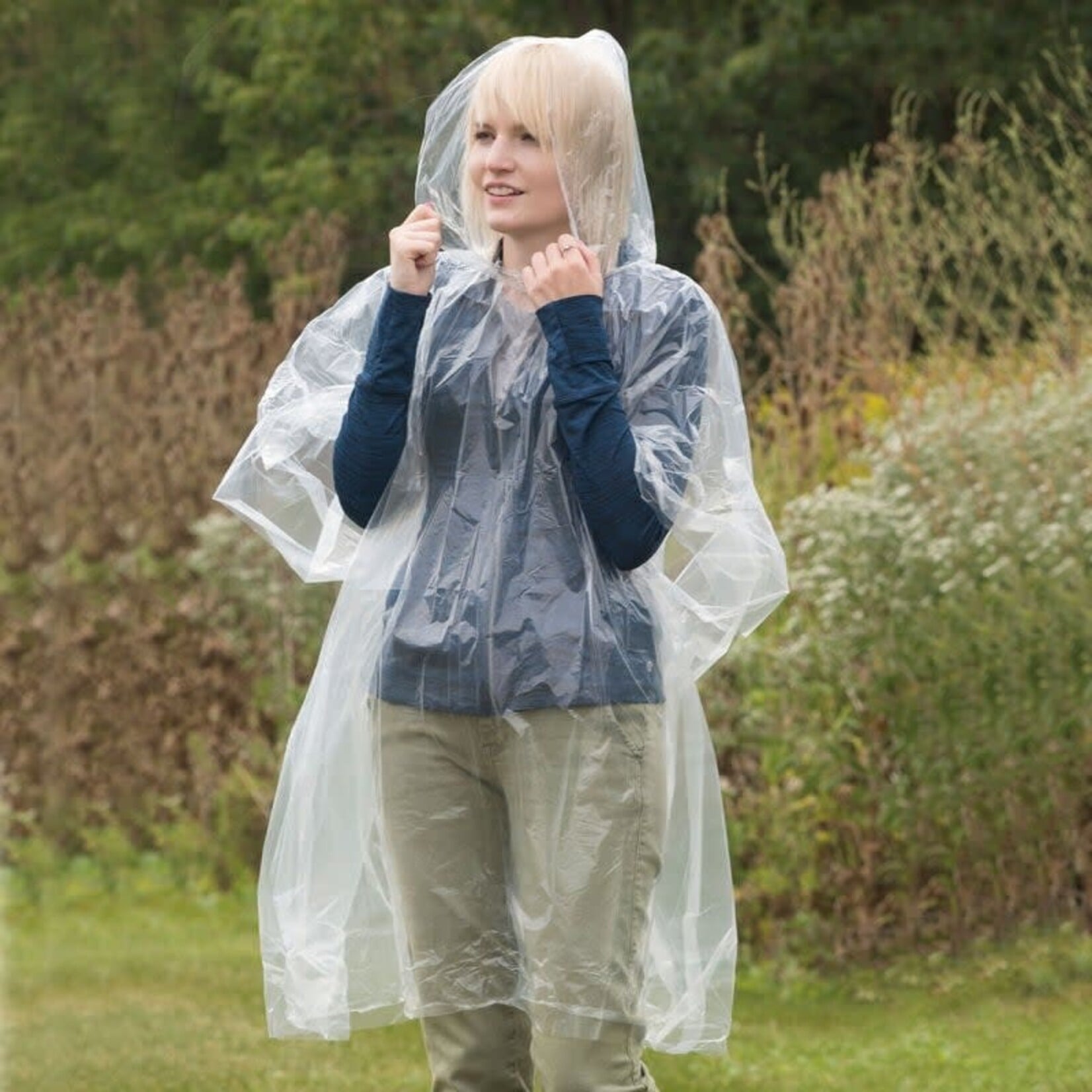 Travelon 12215-850 - Clear - Emergency Rain Poncho 2026