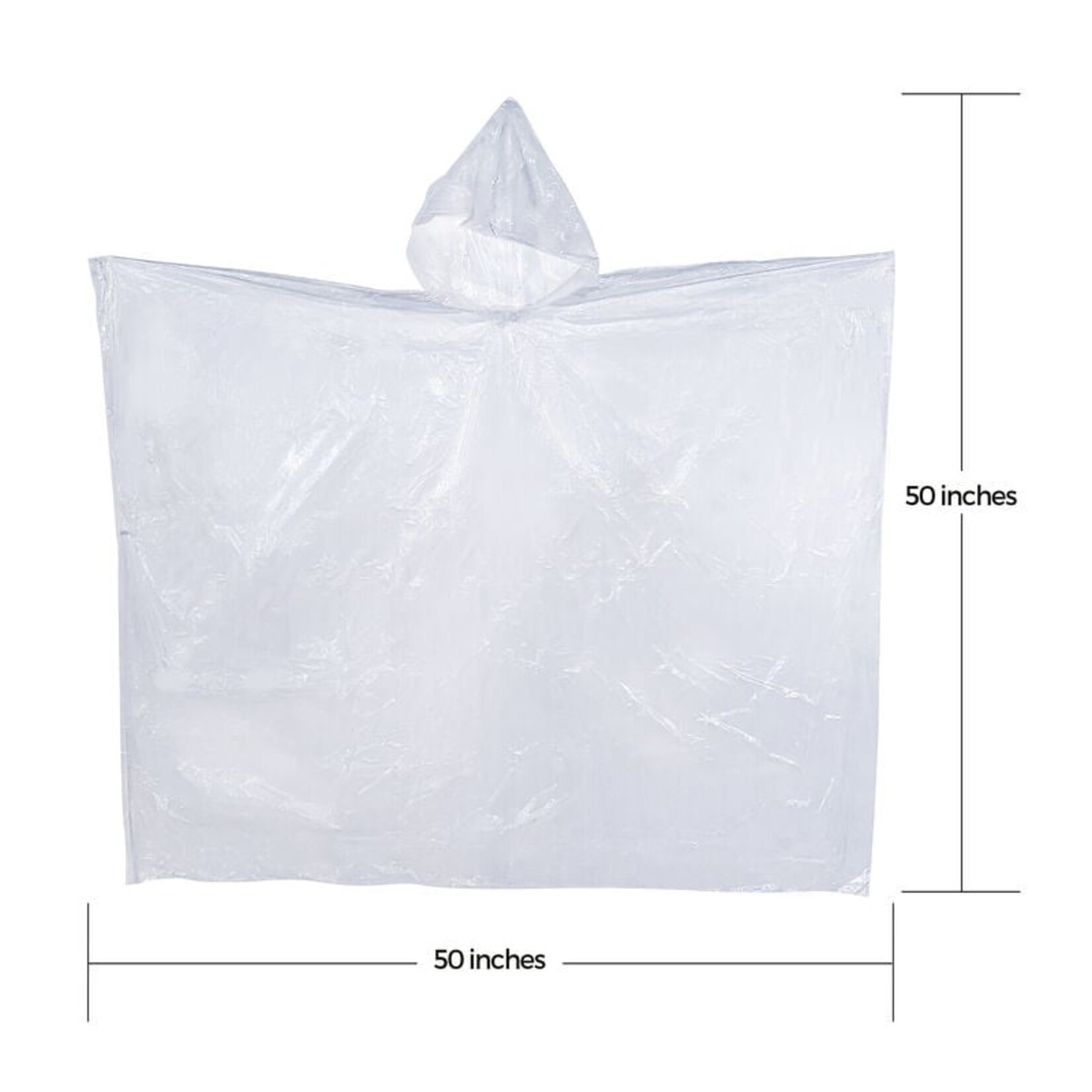 Travelon 12215-850 - Clear - Emergency Rain Poncho 2026