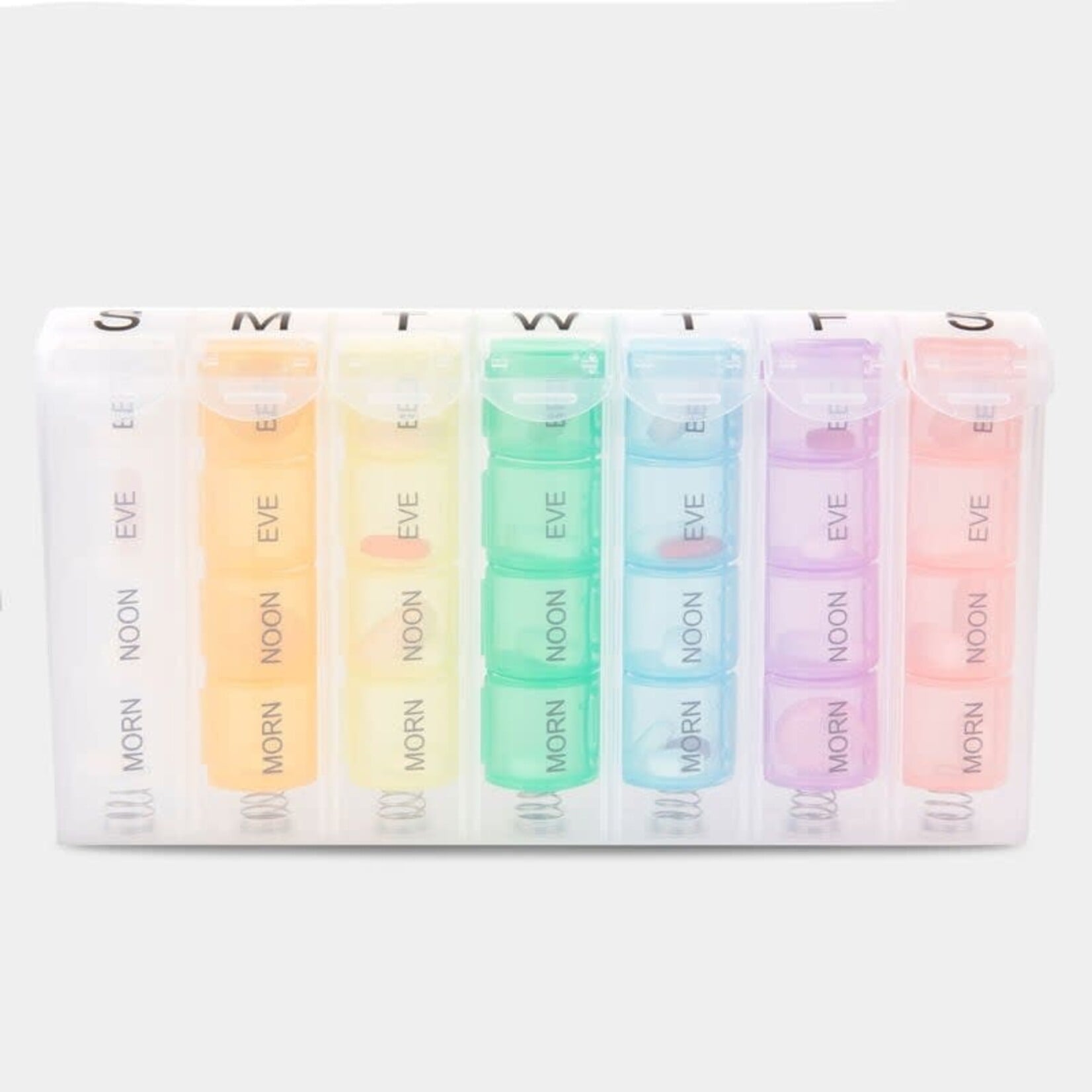 Travelon 12226-060 - Brights - 7-Day Pill Organizer 2026