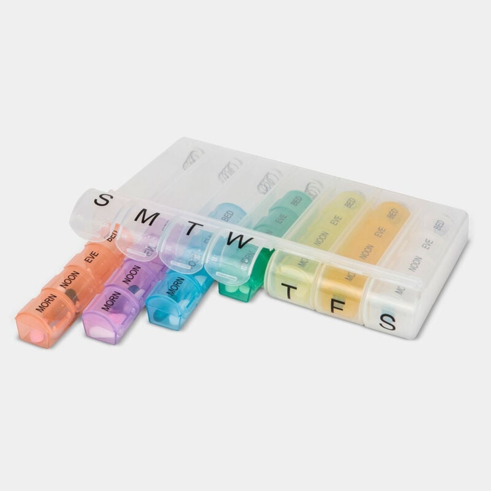 Travelon 12226-060 - Brights - 7-Day Pill Organizer 2026