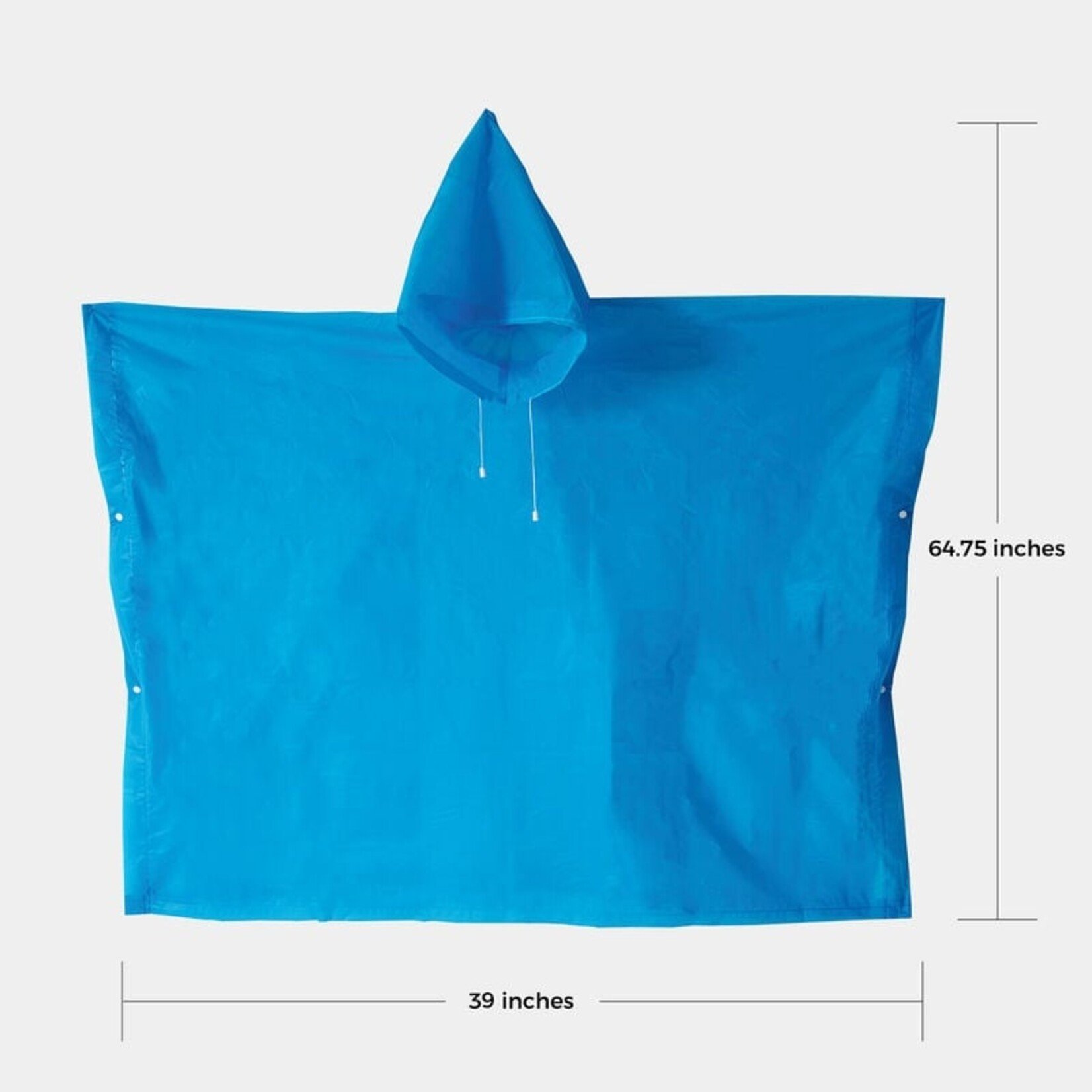 Travelon 13437-330 - Blue - Travel Rain Poncho 2026