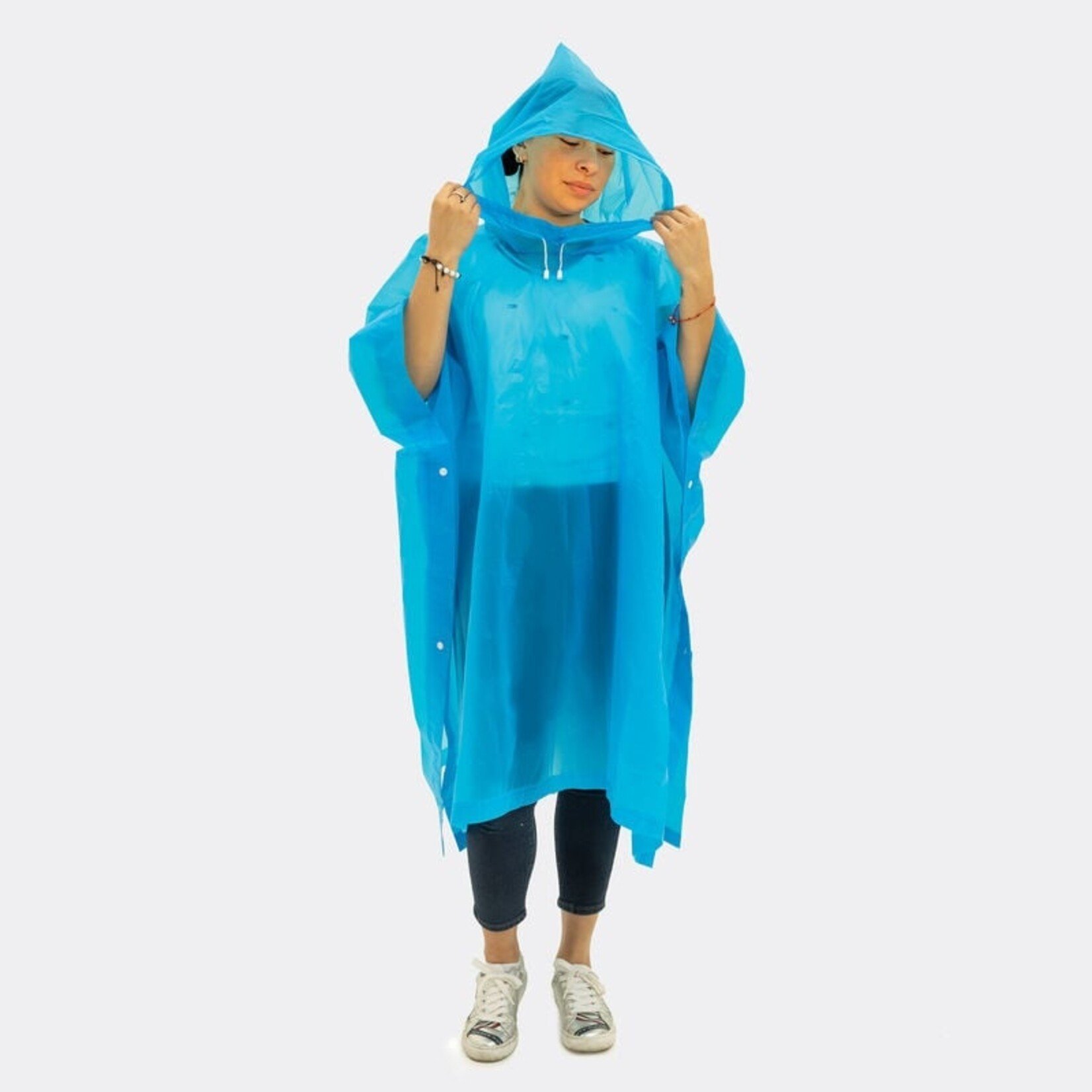 Travelon 13437-330 - Blue - Travel Rain Poncho 2026