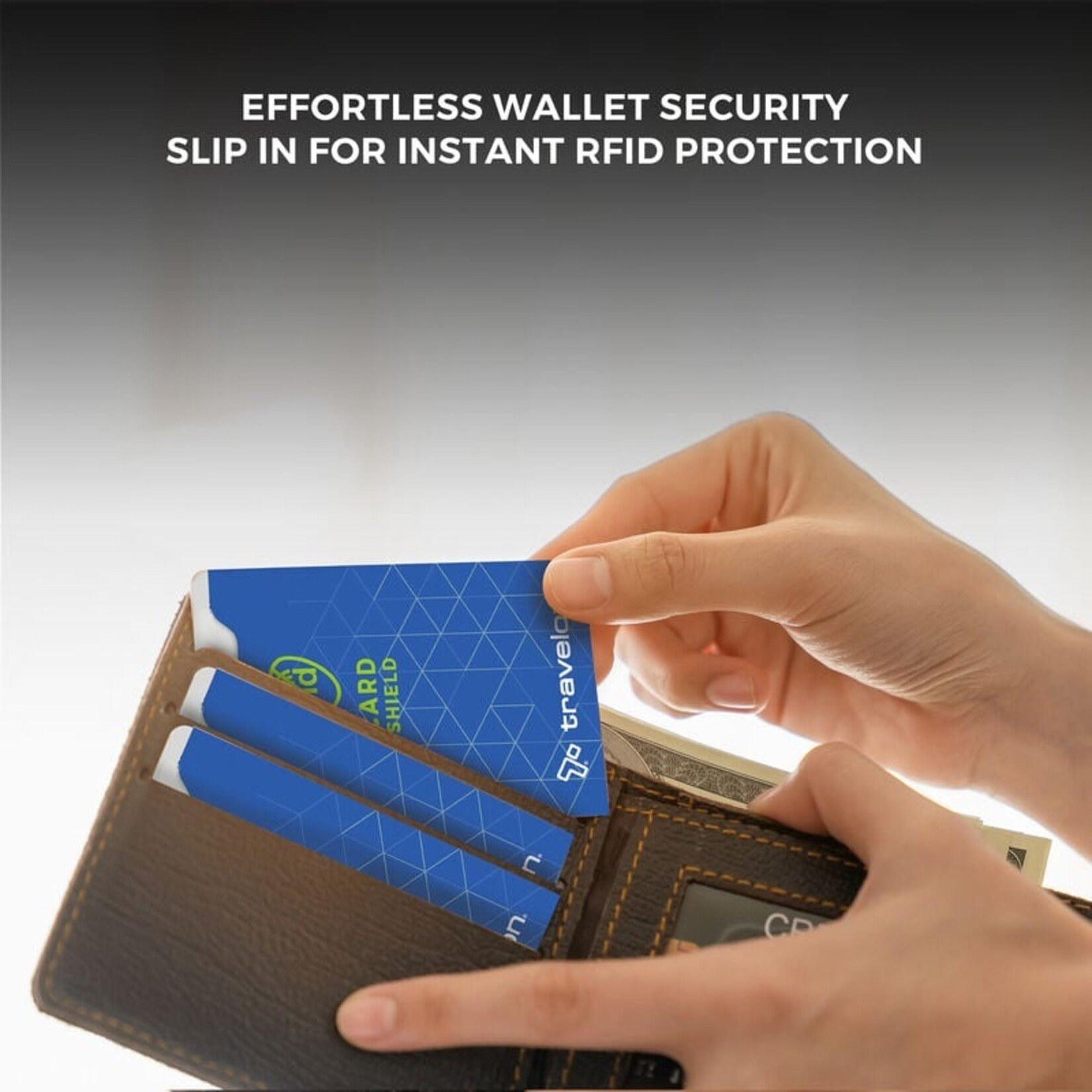 Travelon 13701-340 - Cobalt - Set of 10 RFID Blocking Card Sleeves 2026