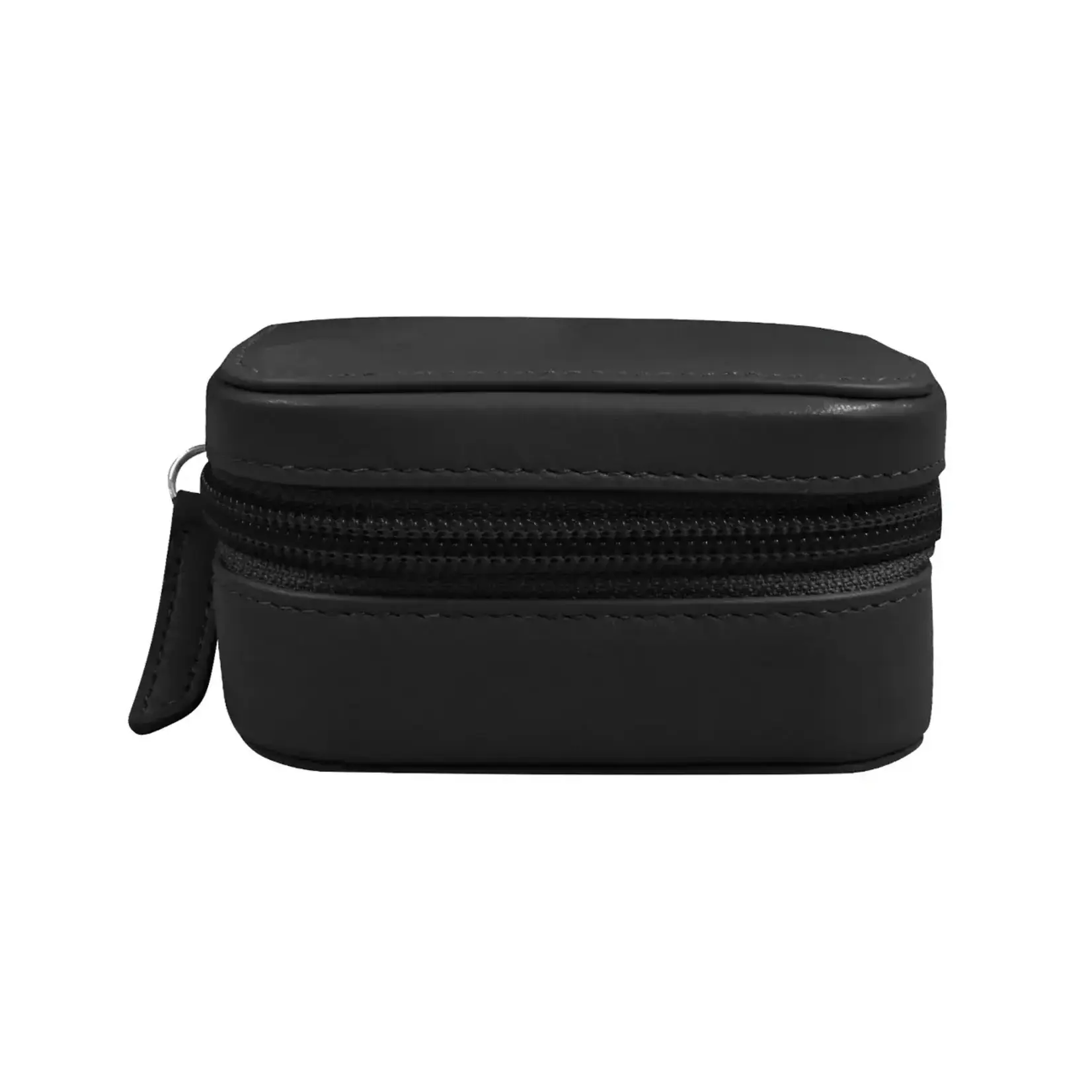 Leather Handbags and Accessories 6806 Black - Mini Box Travel Case