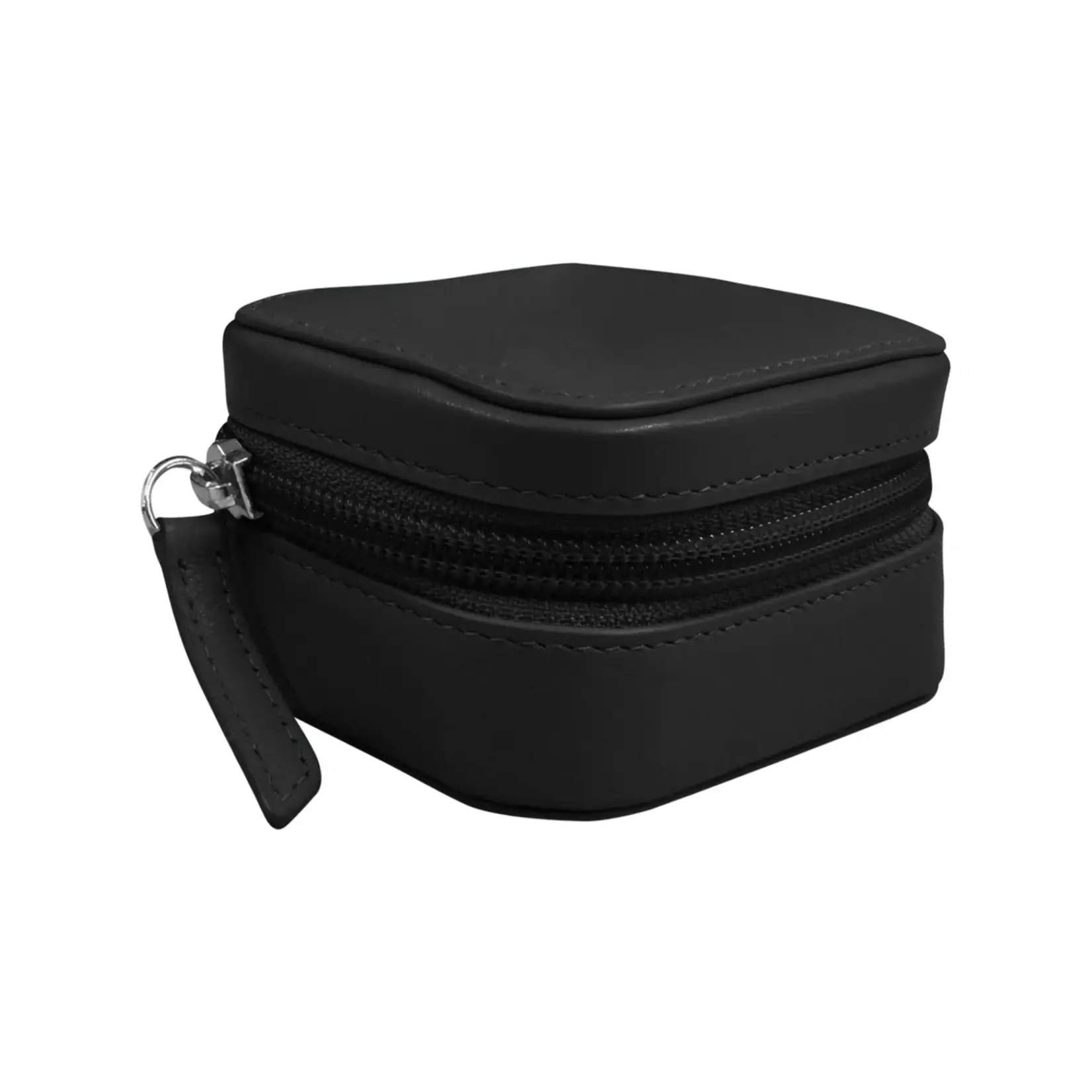 Leather Handbags and Accessories 6806 Black - Mini Box Travel Case