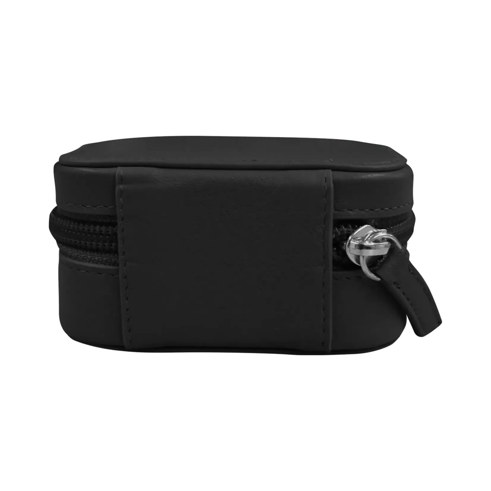 Leather Handbags and Accessories 6806 Black - Mini Box Travel Case