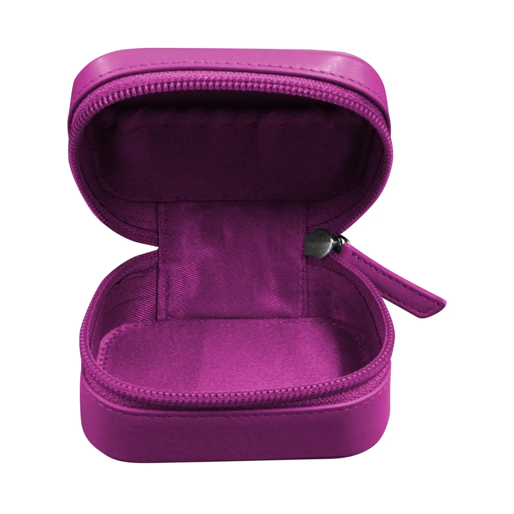 Leather Handbags and Accessories 6806 Orchid - Mini Box Travel Case