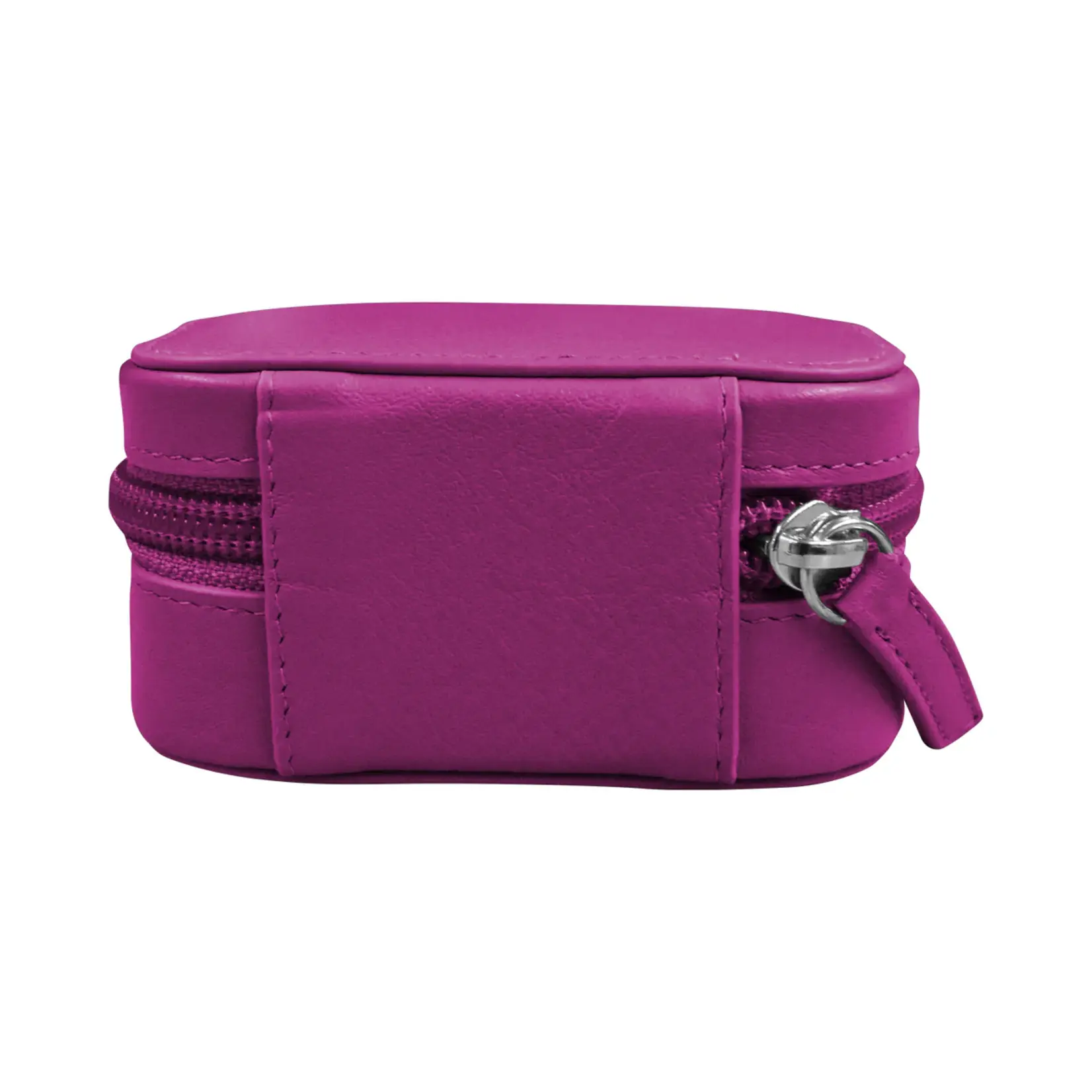Leather Handbags and Accessories 6806 Orchid - Mini Box Travel Case