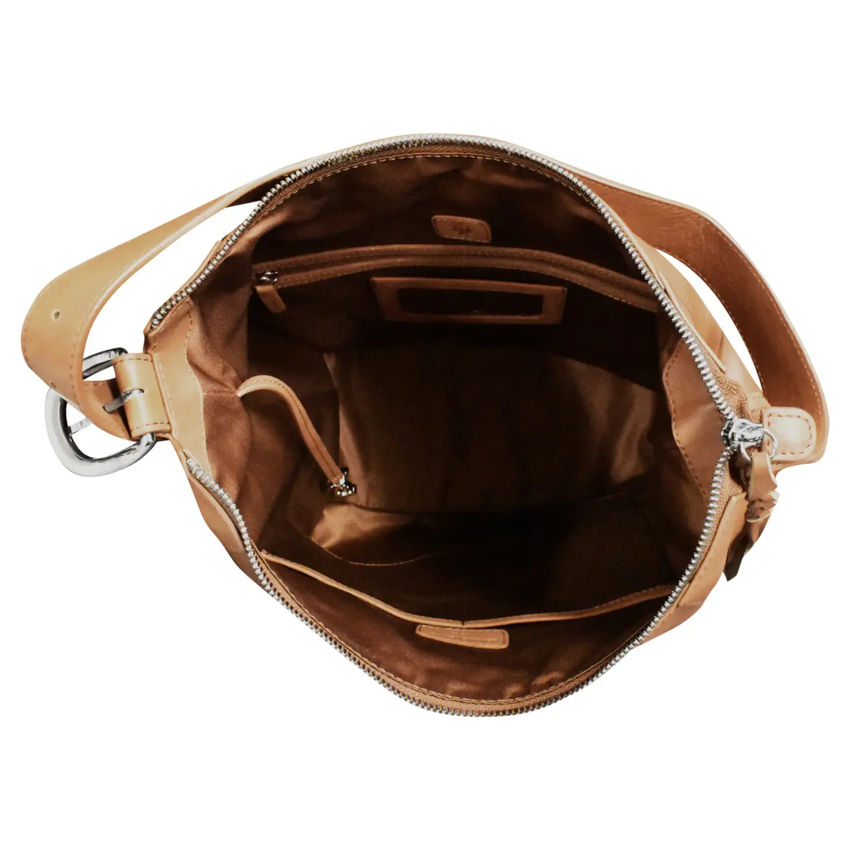 Leather Handbags and Accessories 6799 Antique Saddle - Western Hobo