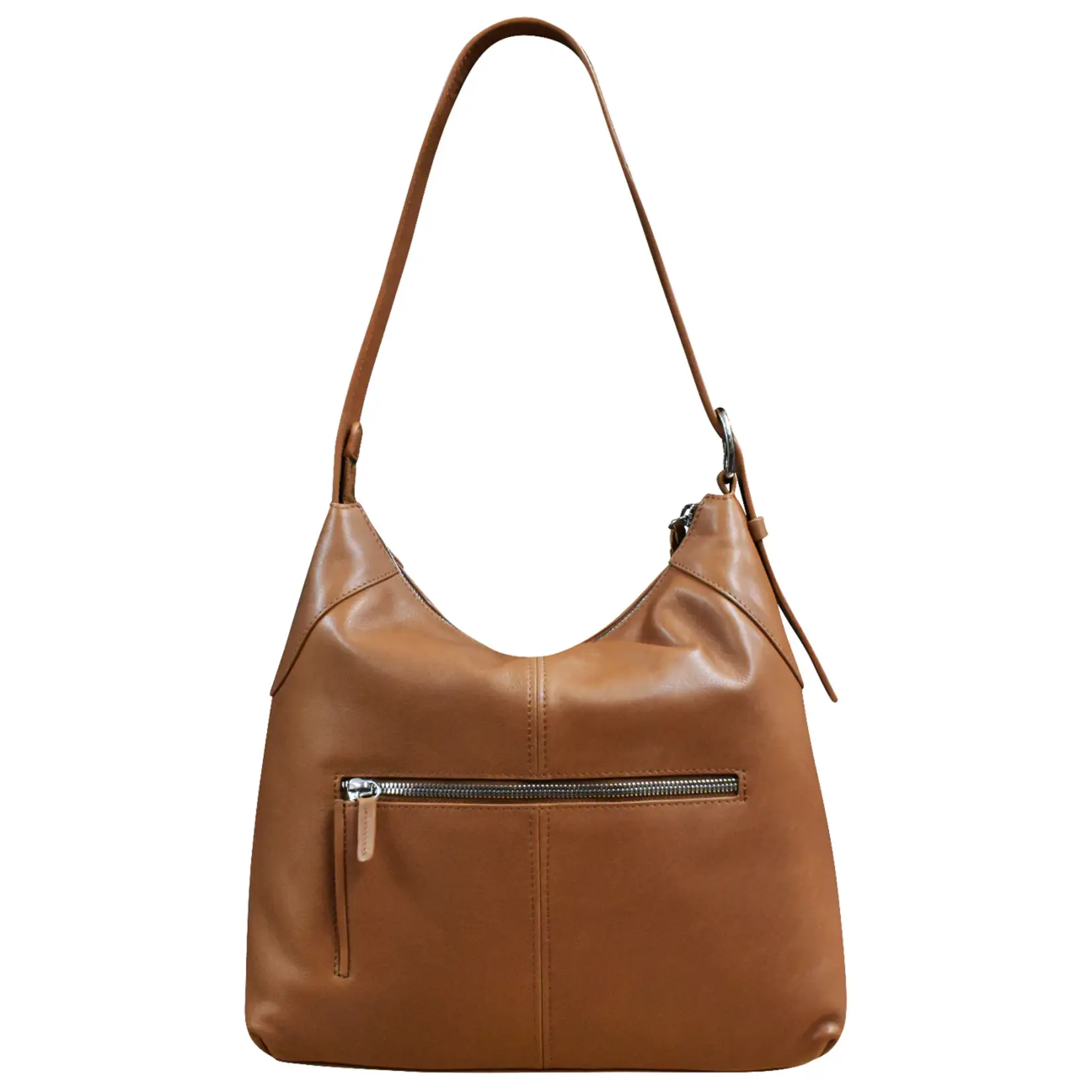 Leather Handbags and Accessories 6799 Antique Saddle - Western Hobo
