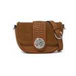 Brighton H16398 Emmie Suede Flap Bag