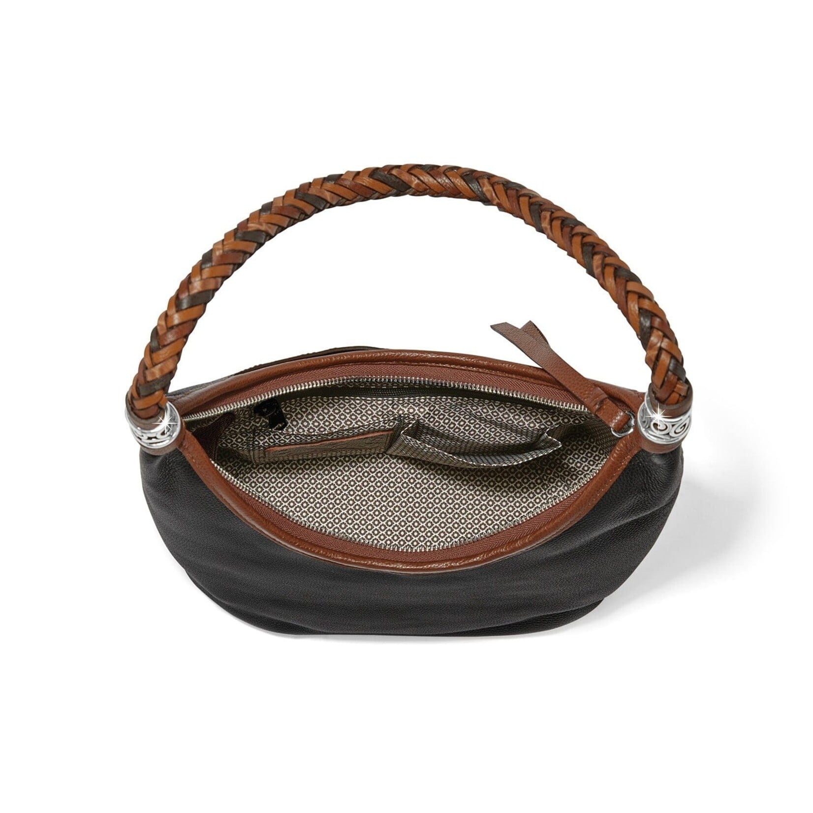 Brighton H44473 Shelby Hobo - Black (Contempo Collection)