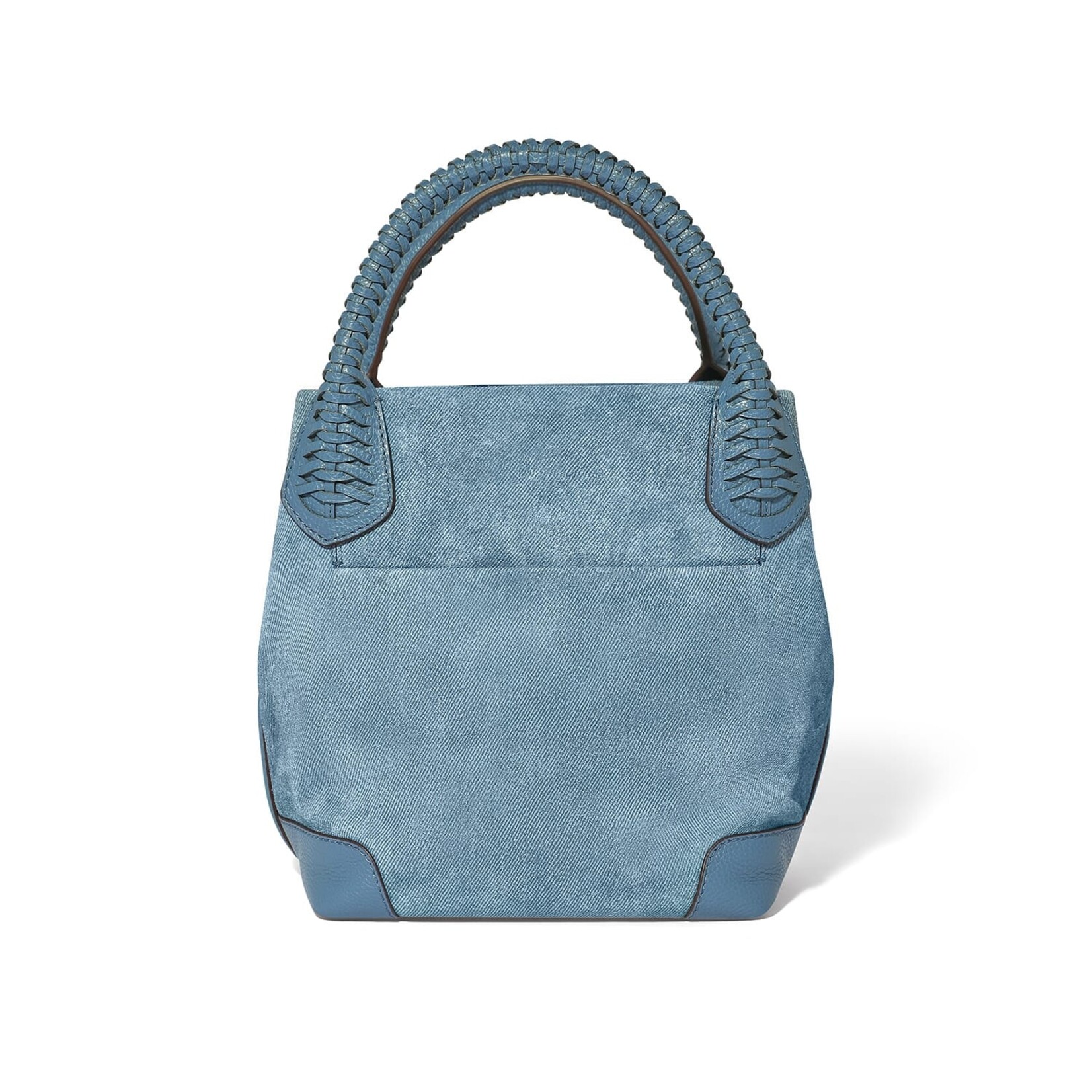 Brighton H44186 Reina Suede Medium Tote - Denim