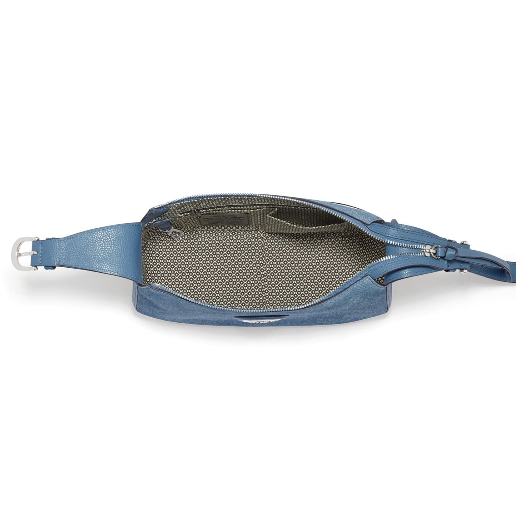 Brighton H44606 Cadiz Mira Suede Hobo - Denim