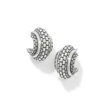 Brighton JA0252 Ferrara Scala Hoop Earrings