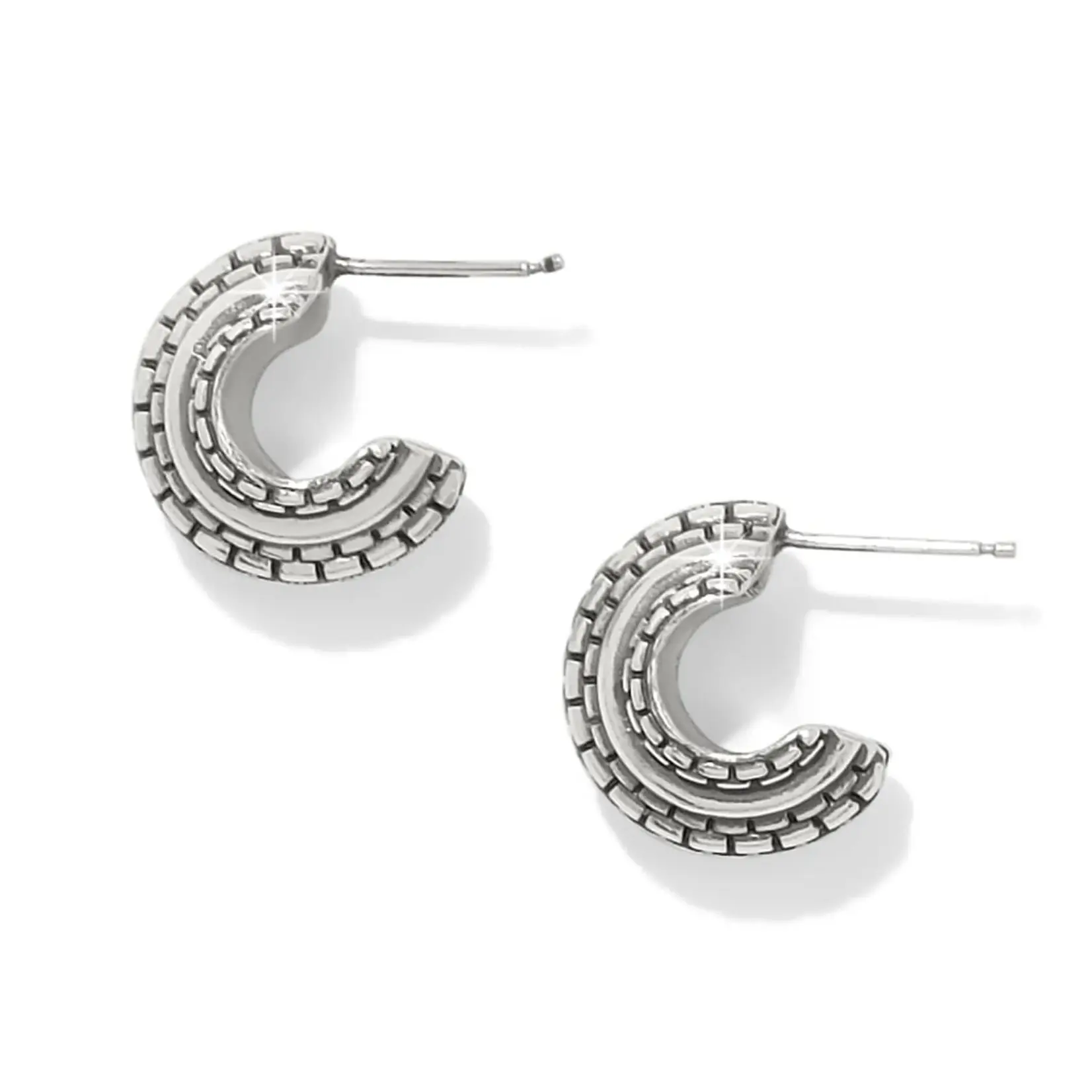 Brighton JA0252 Ferrara Scala Hoop Earrings