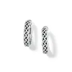 Brighton JA8890 Interlok Braid Small Hoop Earrings