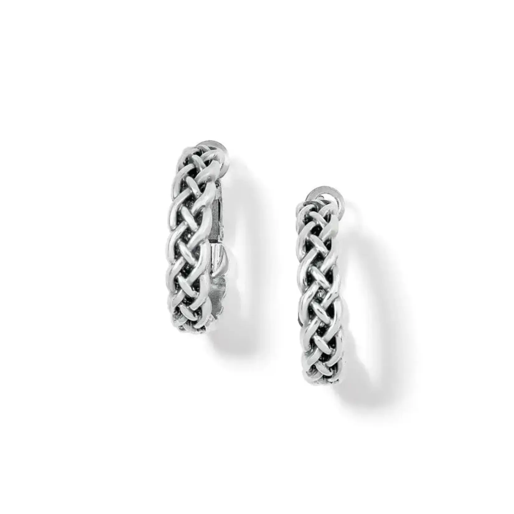 Brighton JA8890 Interlok Braid Small Hoop Earrings