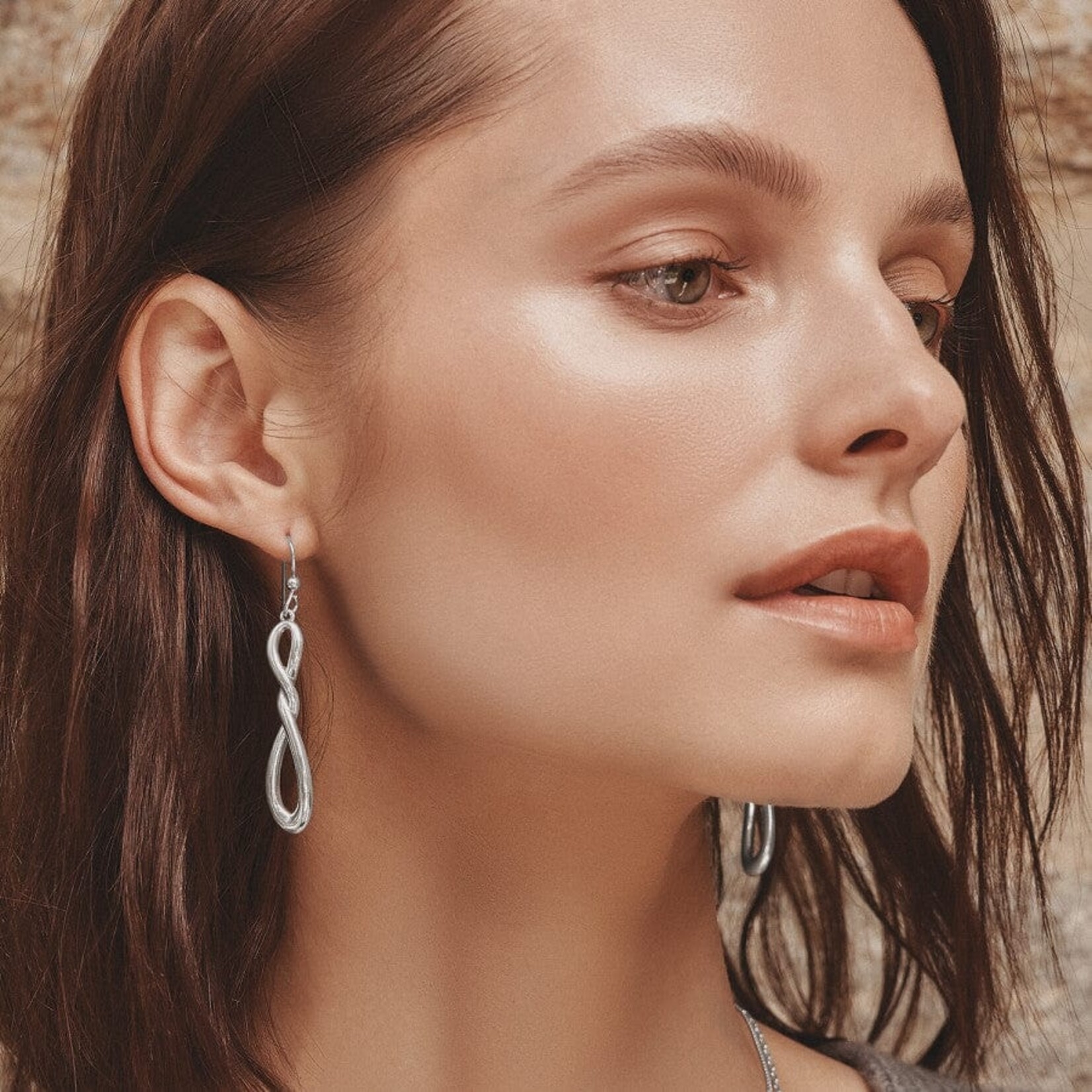 Brighton JA9130 Interlok Twist French Wire Earrings