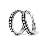 Brighton JA9895 Pretty Tough Stud Large Hoop Earrings