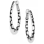 Brighton JE0350 Pebble Oval Hoop Earrings
