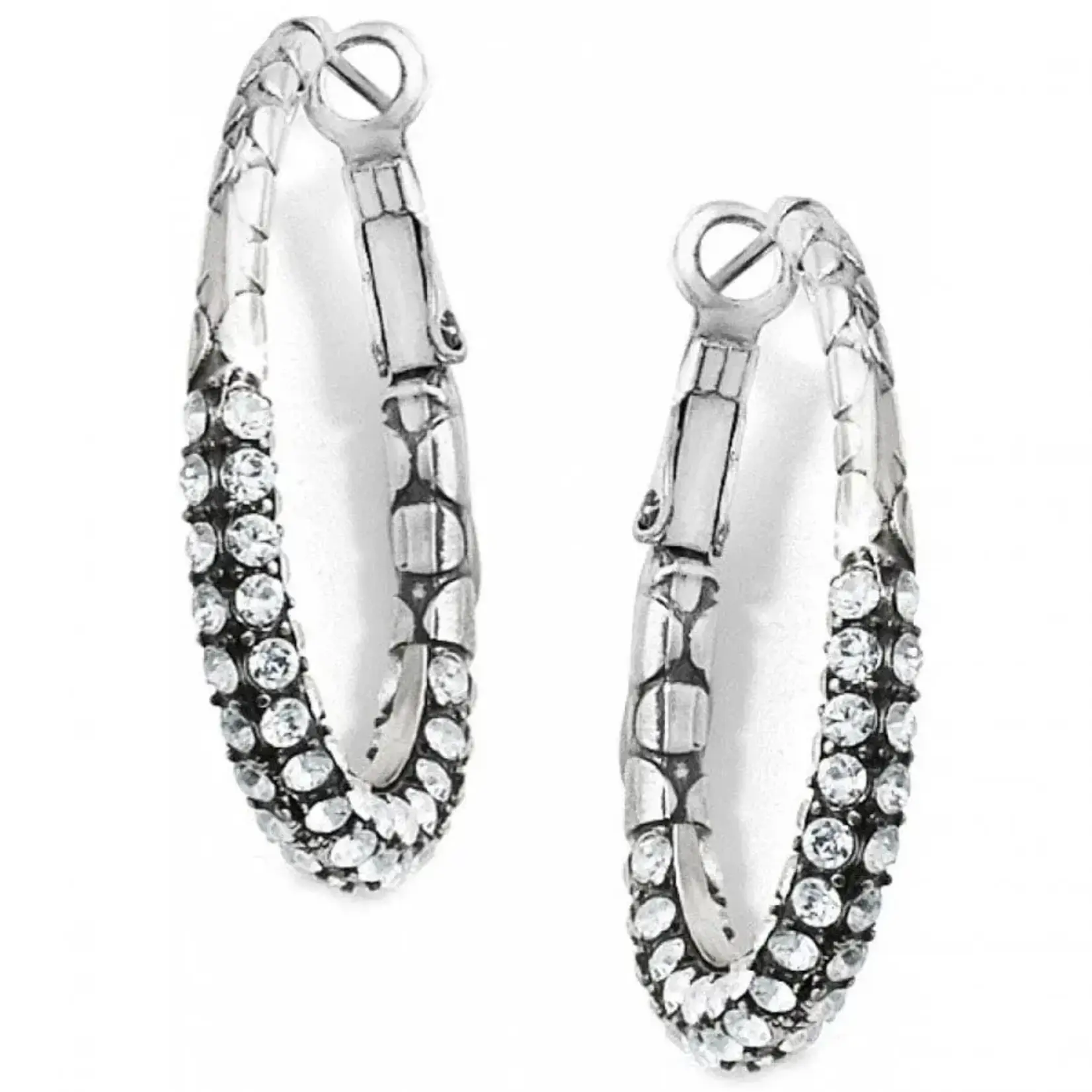 Brighton JE2702 Pebble Wave Hoop Earrings