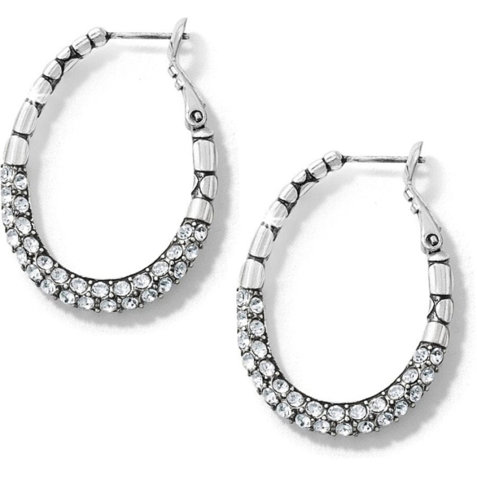 Brighton JE2702 Pebble Wave Hoop Earrings