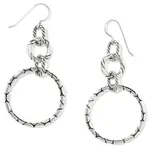 Brighton JE4700 Pebble Rings French Wire Earrings