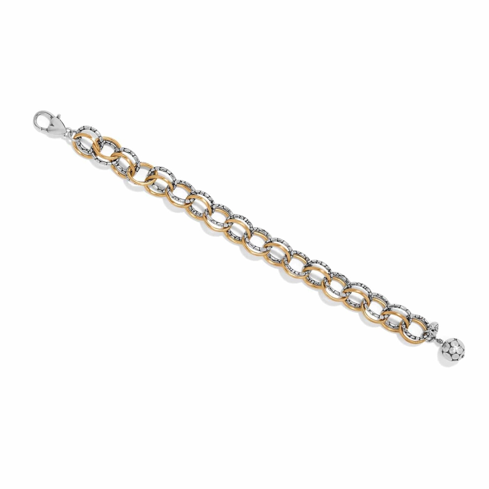 Brighton JF0377 Pebble Link Two Tone Bracelet